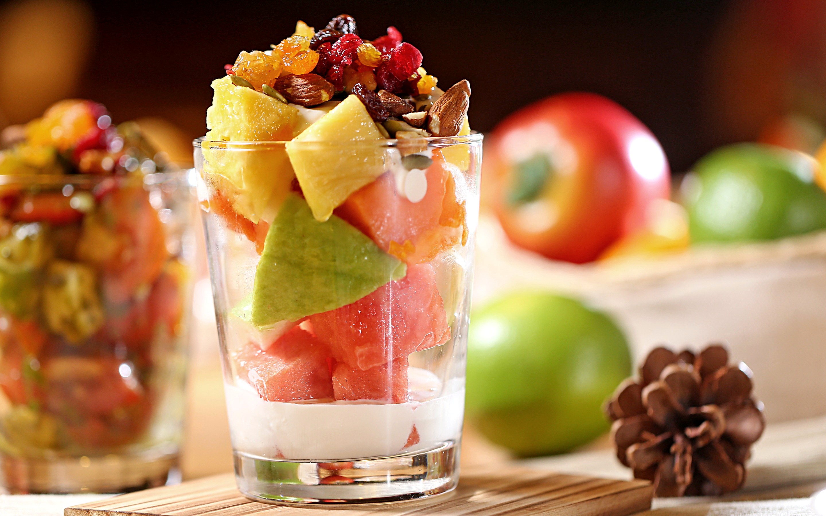 Fruit Highball glass Pine cone HD Wallpaper