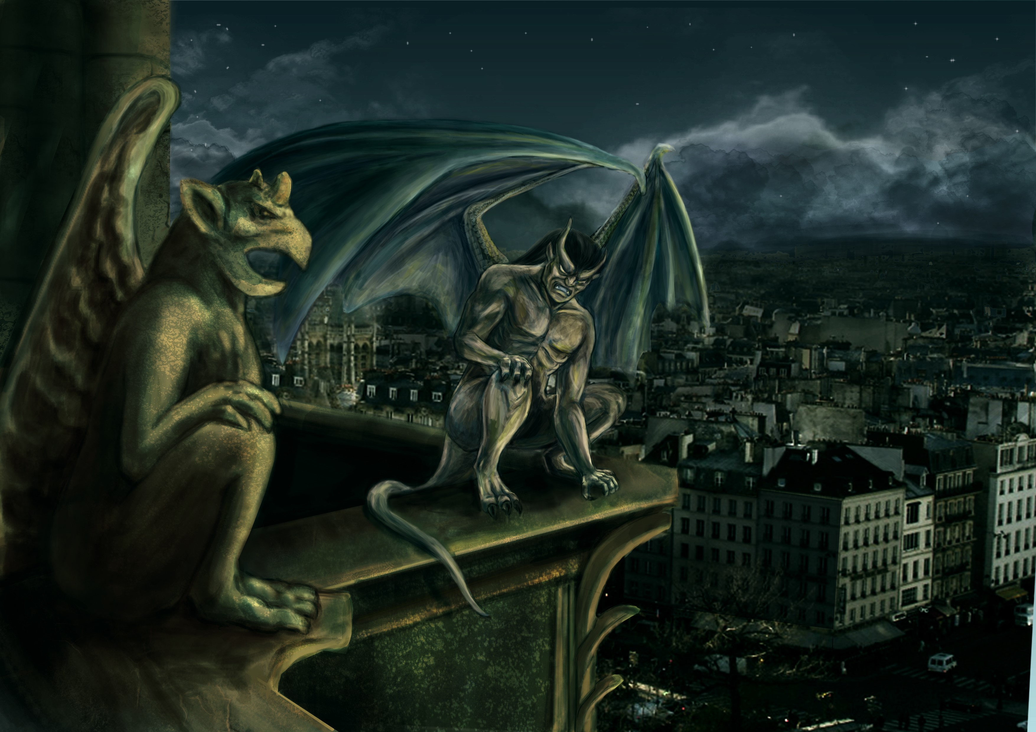Demons Wings HD Wallpaper