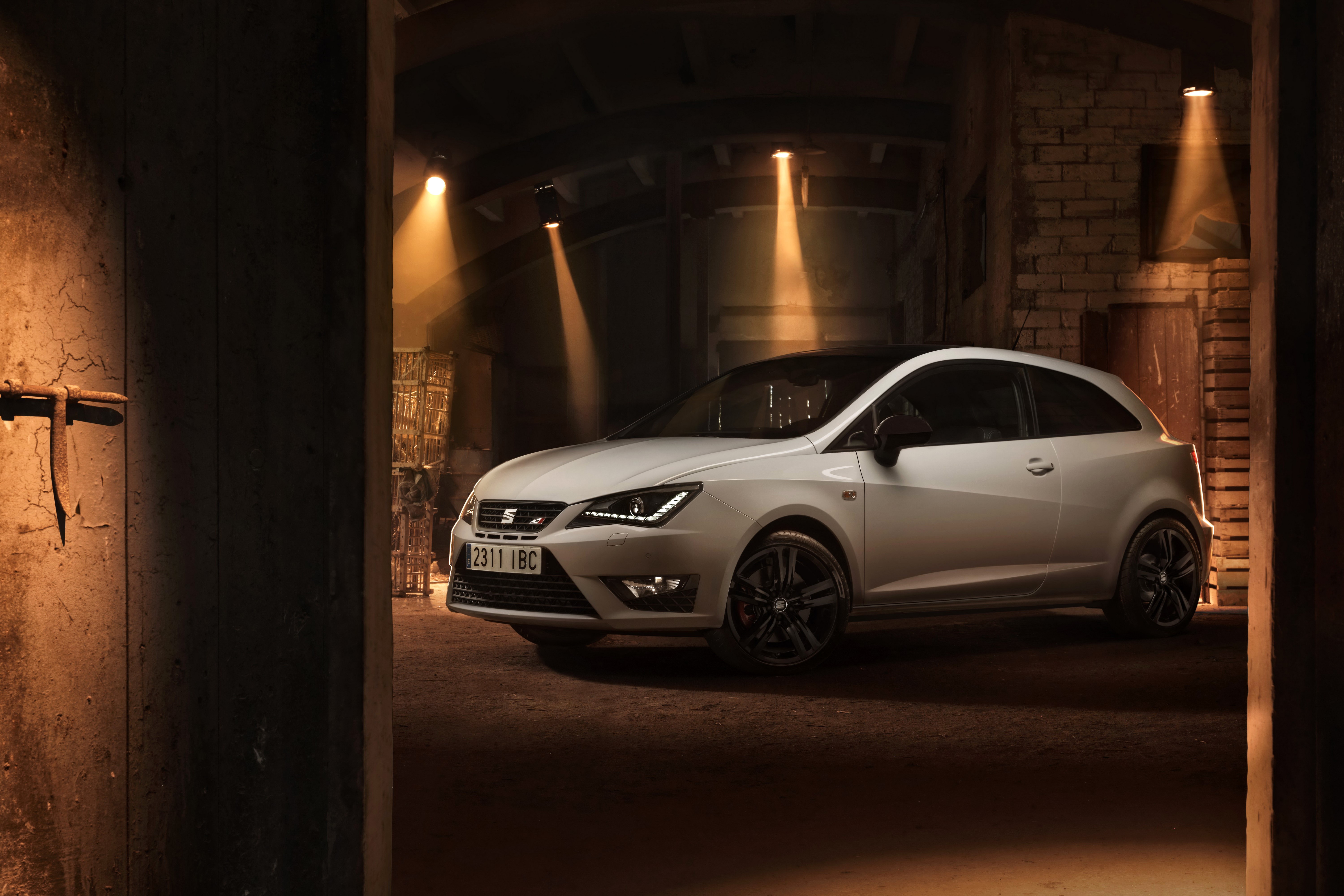 5K 6K 2015 Seat Ibiza Cupra Seat White HD Wallpaper
