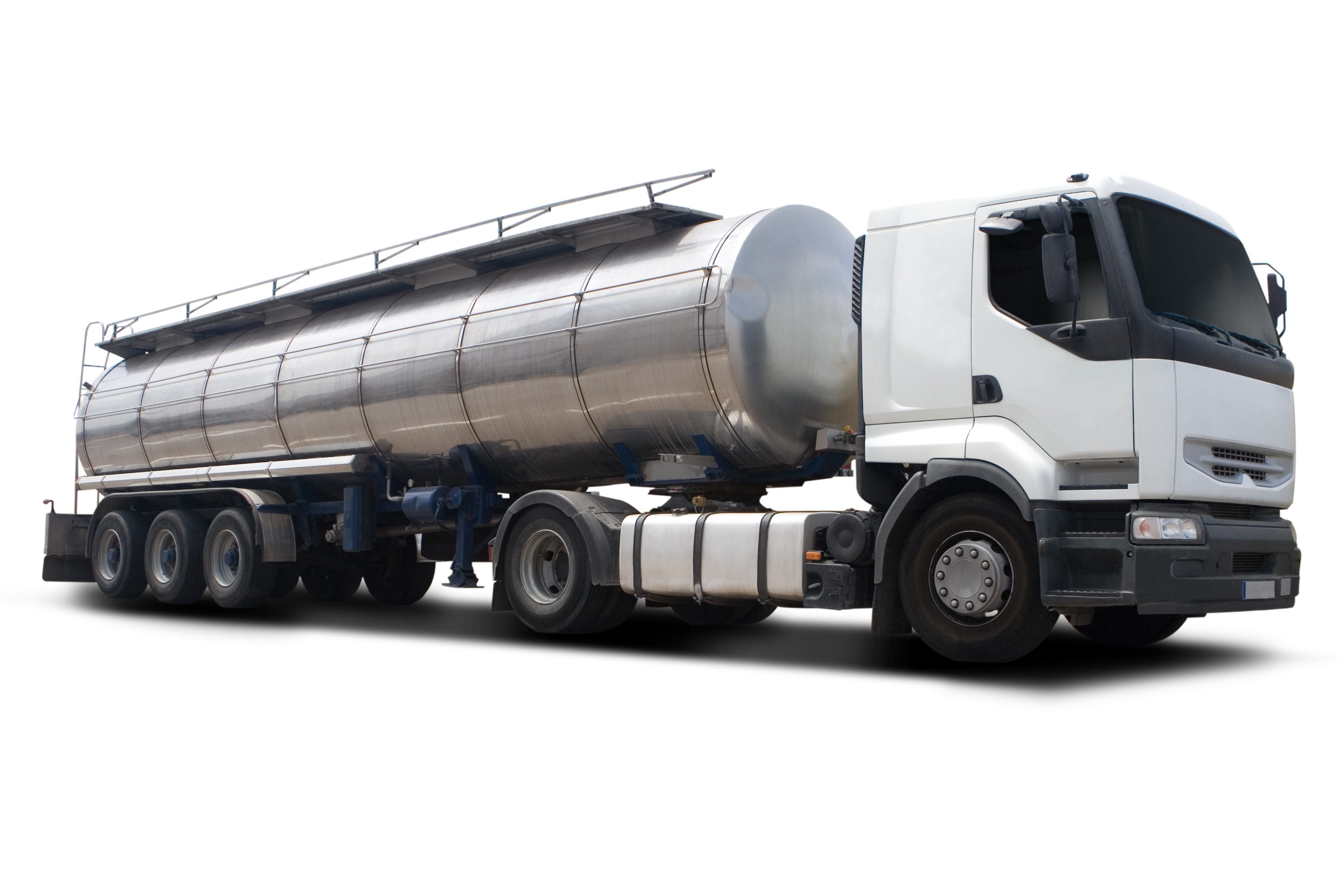 White Tanker Truck HD Wallpaper