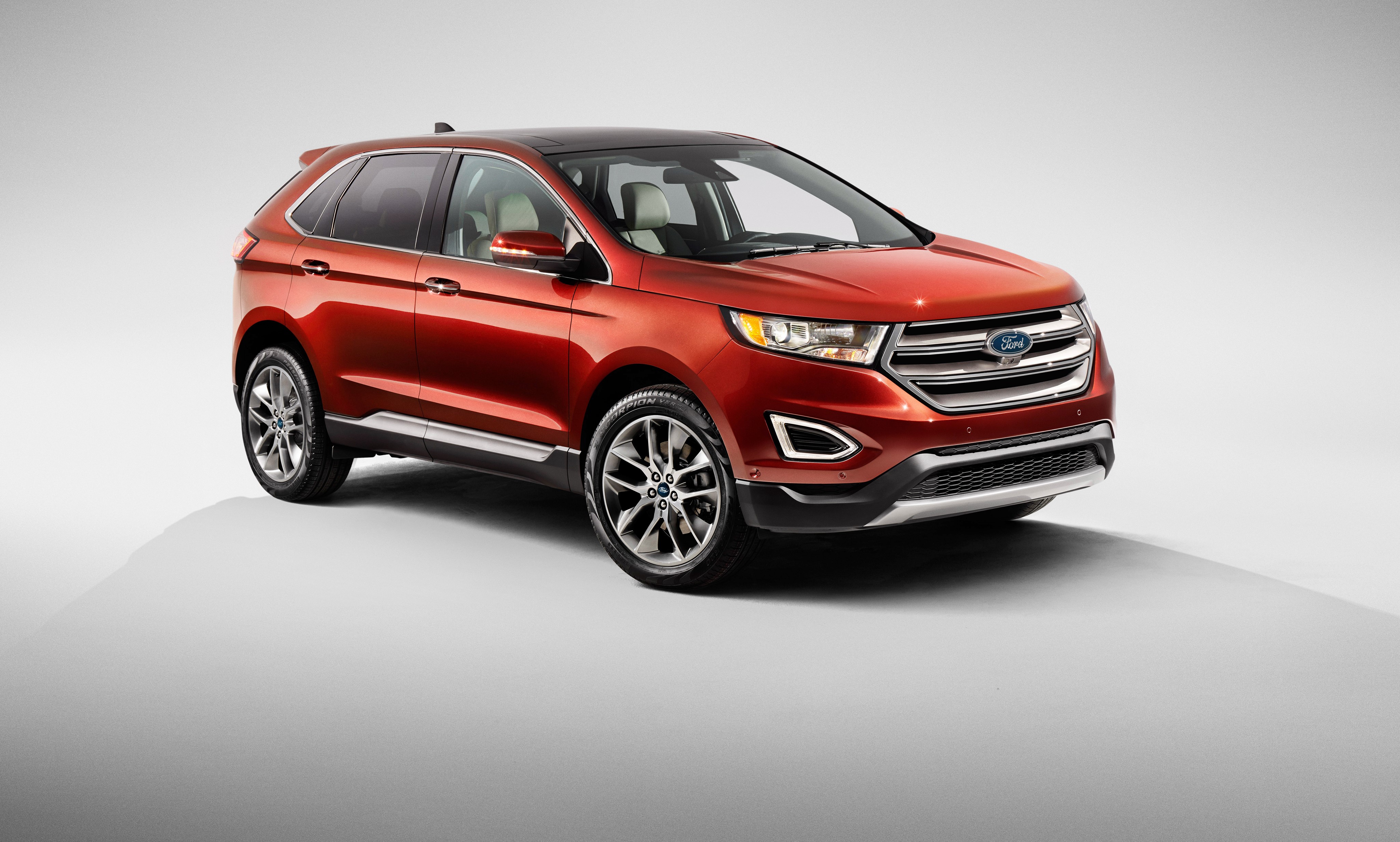 4K 2015 Ford Edge Titanium HD Wallpaper