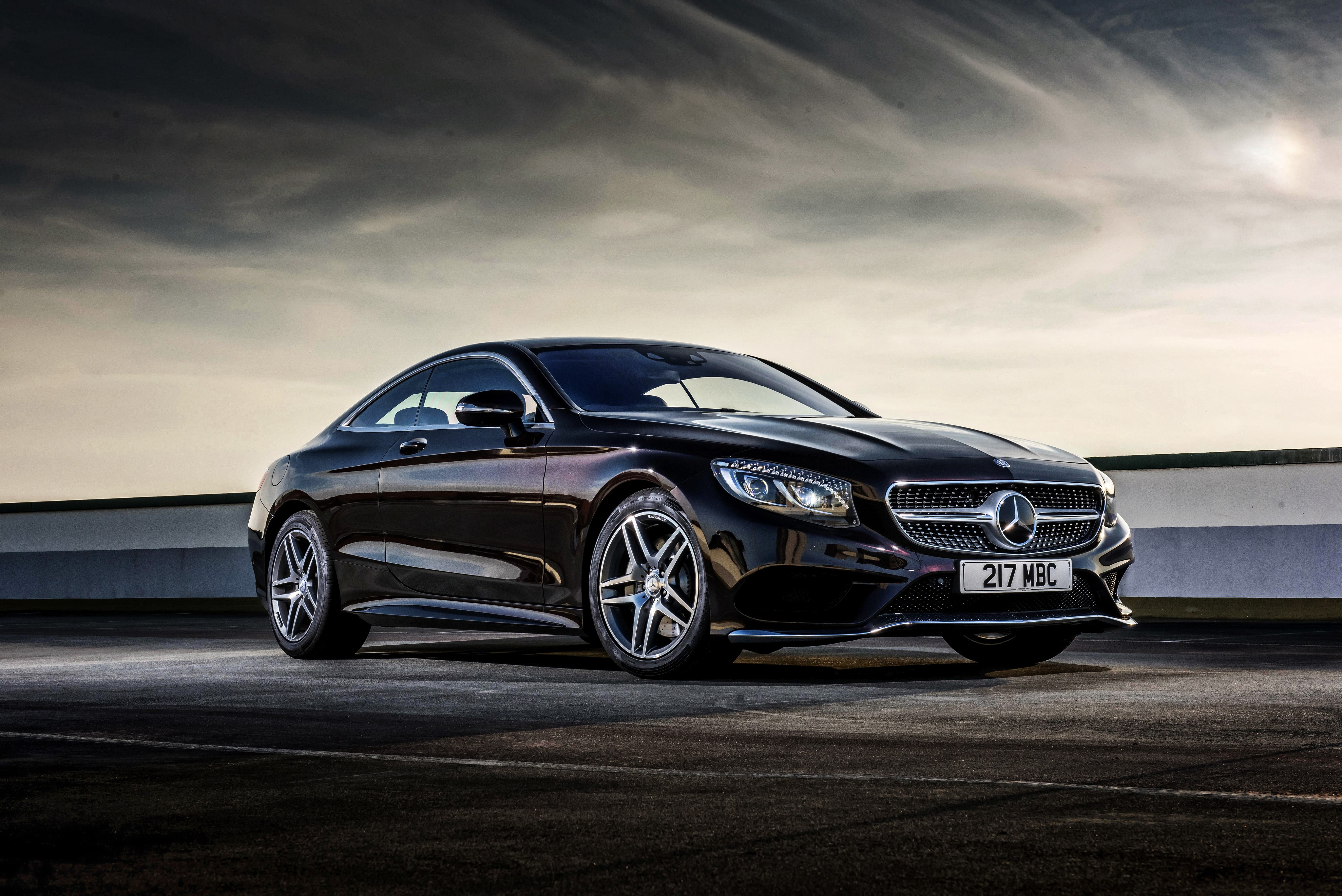 4K Mercedes-Benz S 500 Coupe AMG C217 HD Wallpaper
