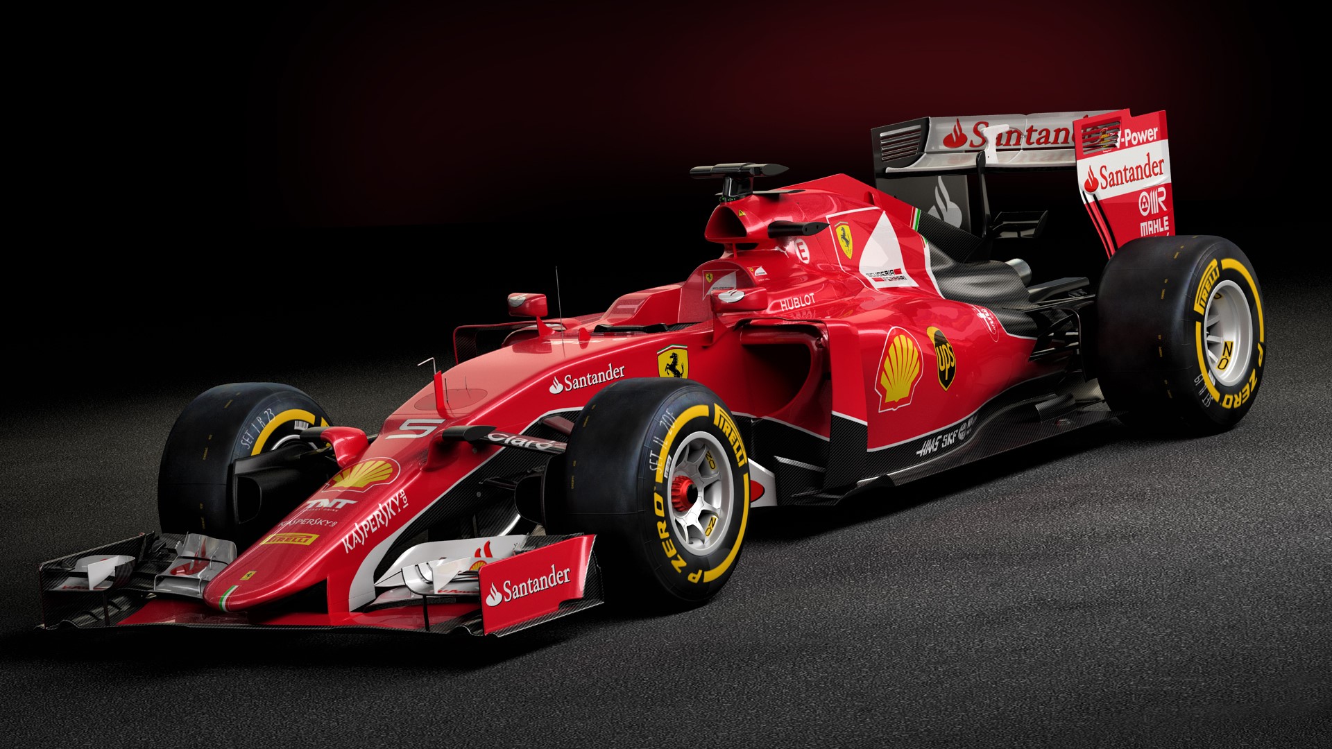 Ferrari Formula 1 Race Car HD Wallpaper