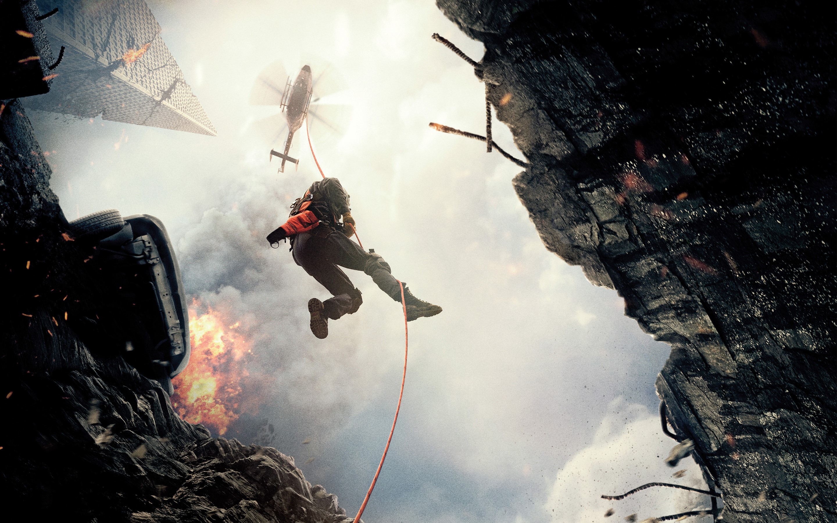 San Andreas helicopter rescue HD Wallpaper