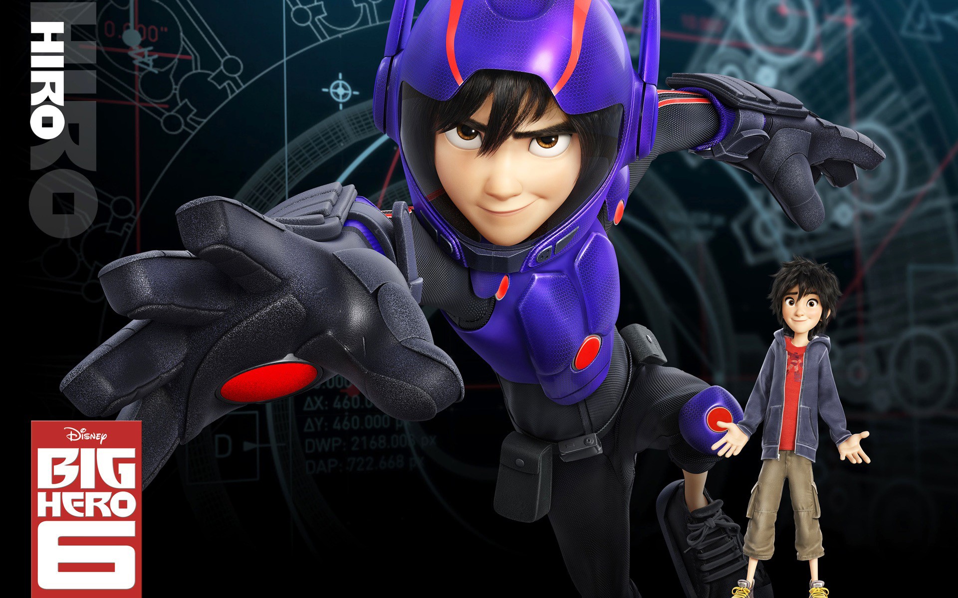 Big Hero 6 Hiro Hamada Helmet HD Wallpaper Rare Gallery