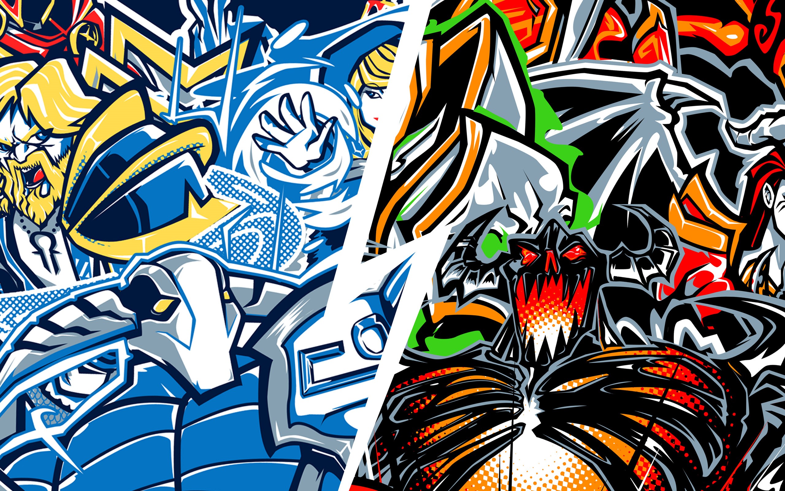 DOTA 2 Warriors and Monsters HD Wallpaper