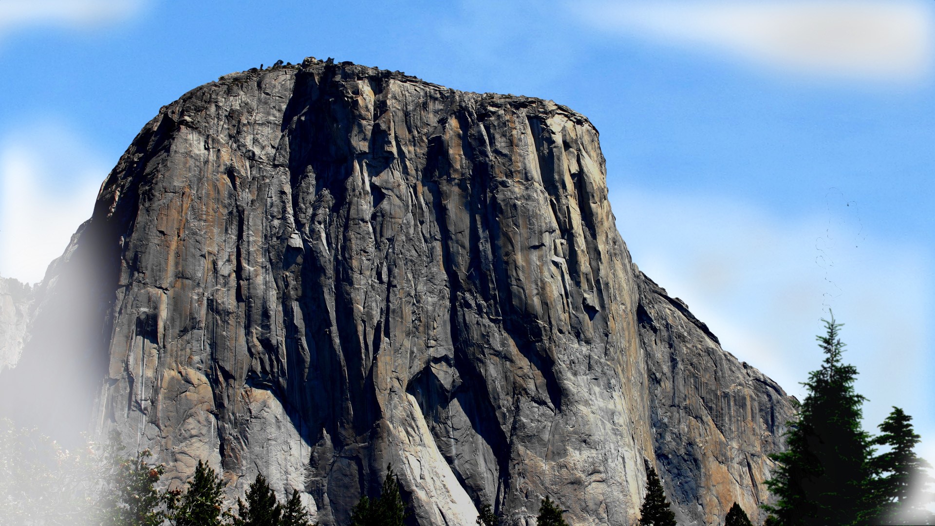 El Capitan rock formation in Yosemite National Park HD Wallpaper
