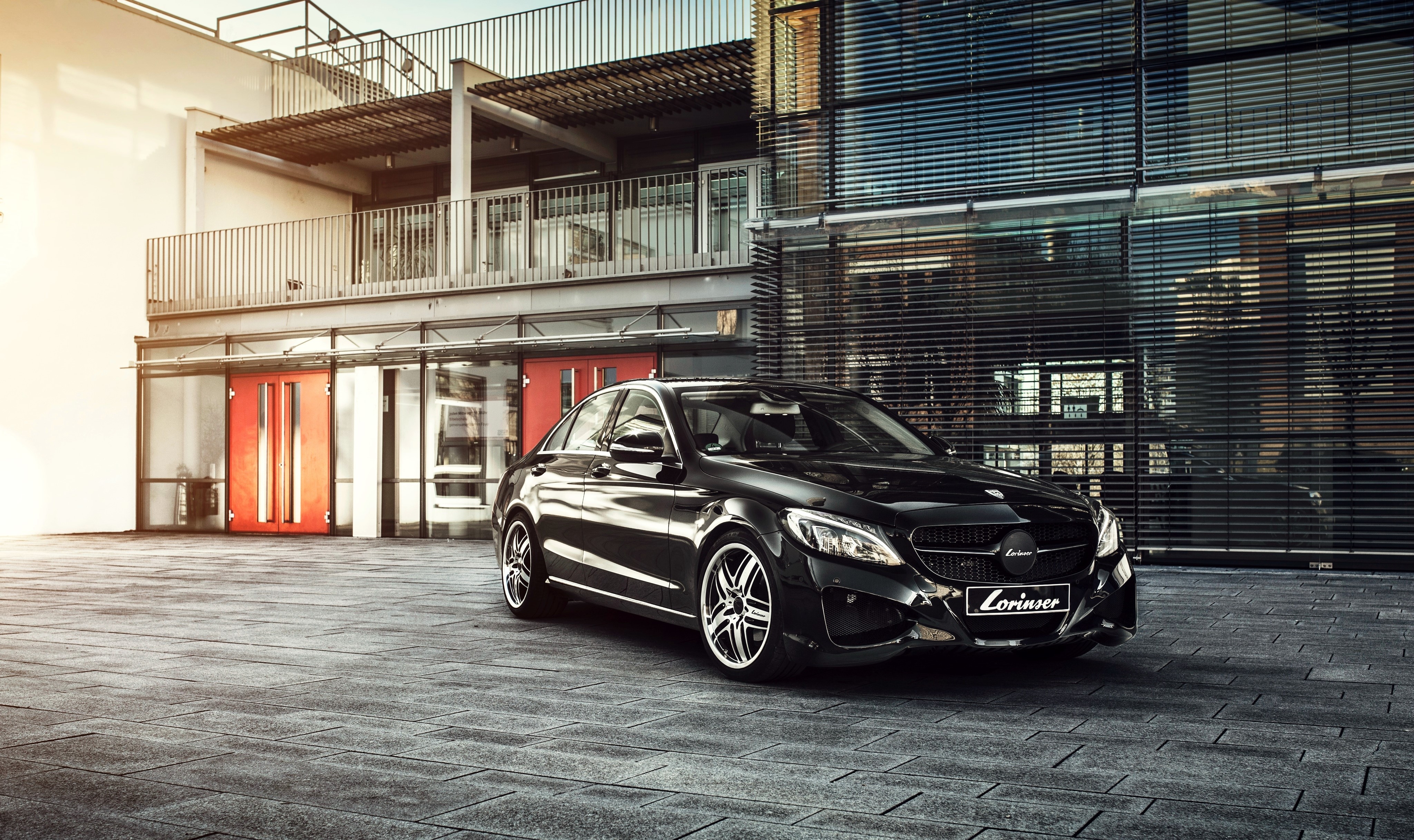 4K Lorinser C-Klasse W205 Mercedes-Benz HD Wallpaper