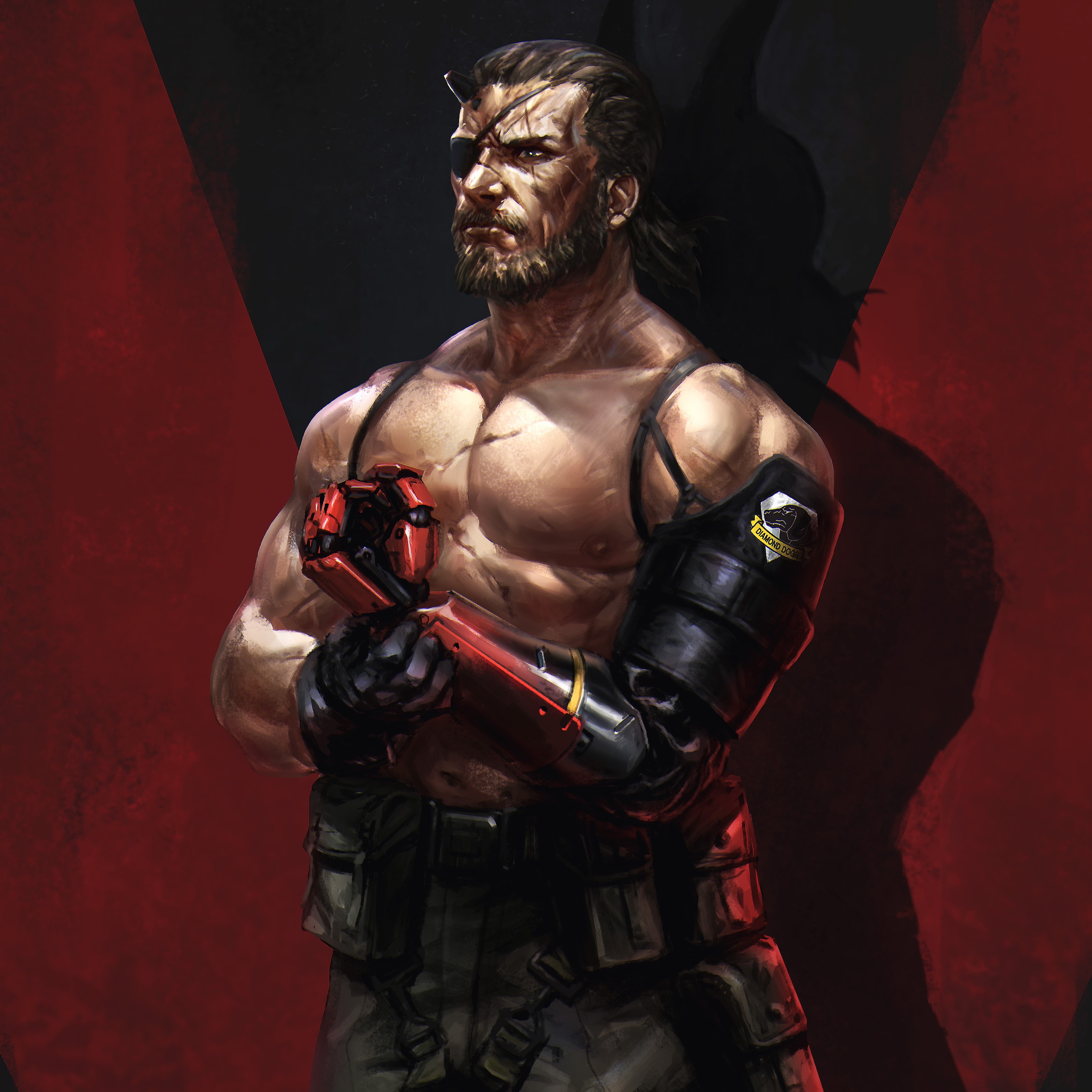 Venom Snake from Metal Gear Solid V: The Phantom Pain HD Wallpaper