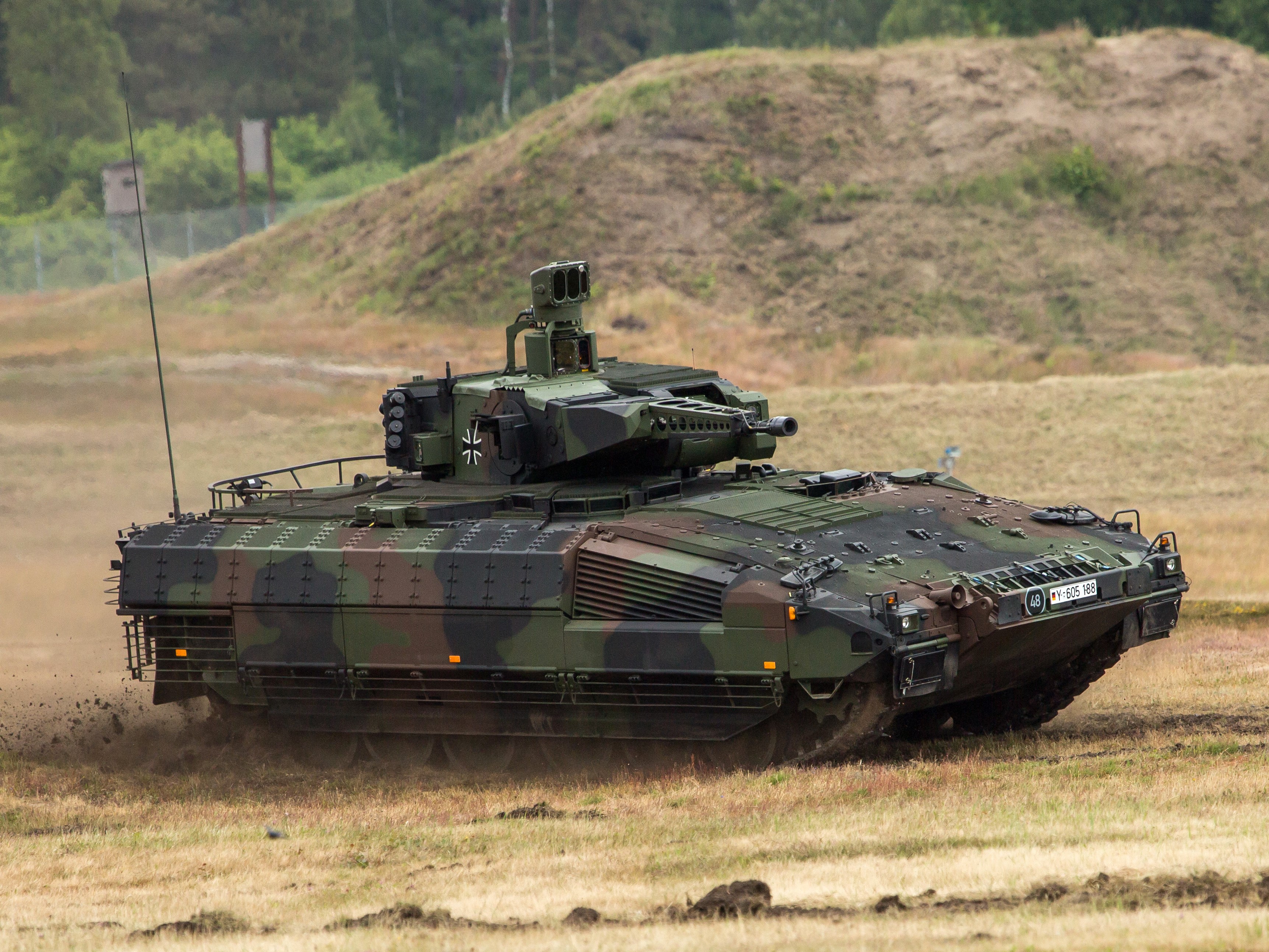 German Puma armored infantry fighting vehicle HD Wallpaper