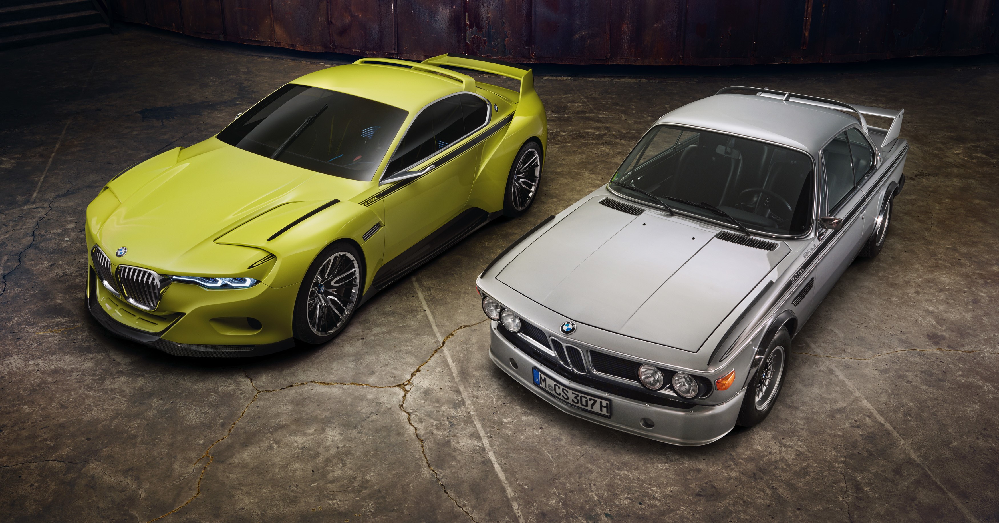 BMW CSL Hommage and classic BMW coupe HD Wallpaper