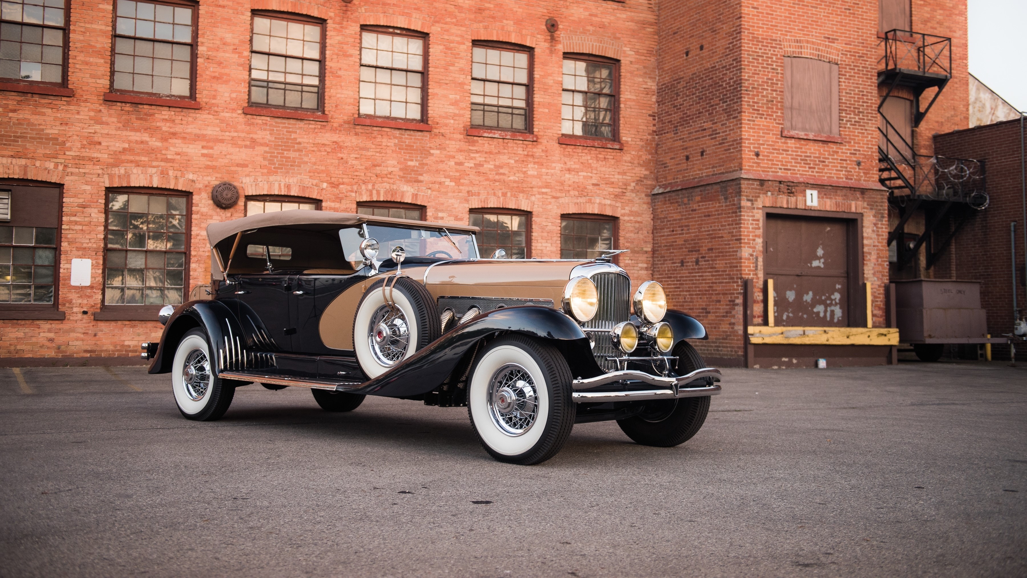 1935 Duesenberg SJ Dual Cowl Phaeton LWB LaGrande HD Wallpaper