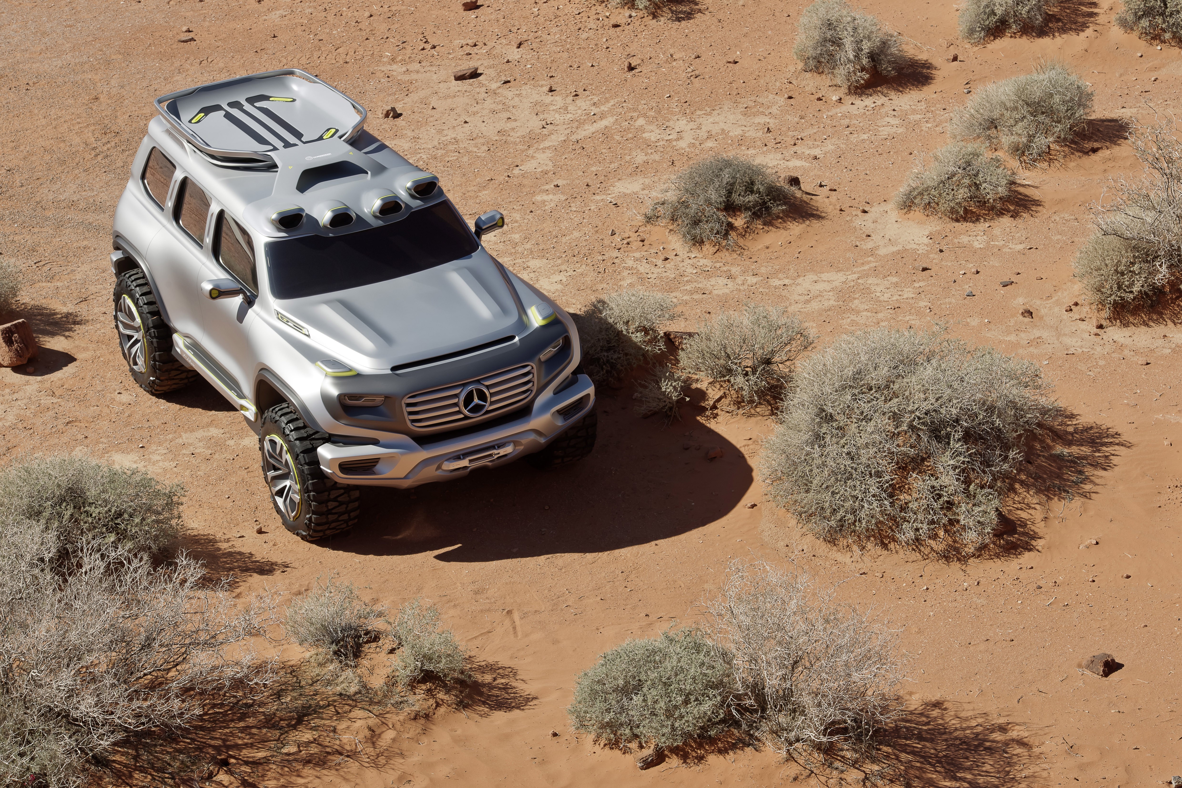 4K Mercedes-Benz Ener-g Force concept SUV HD Wallpaper