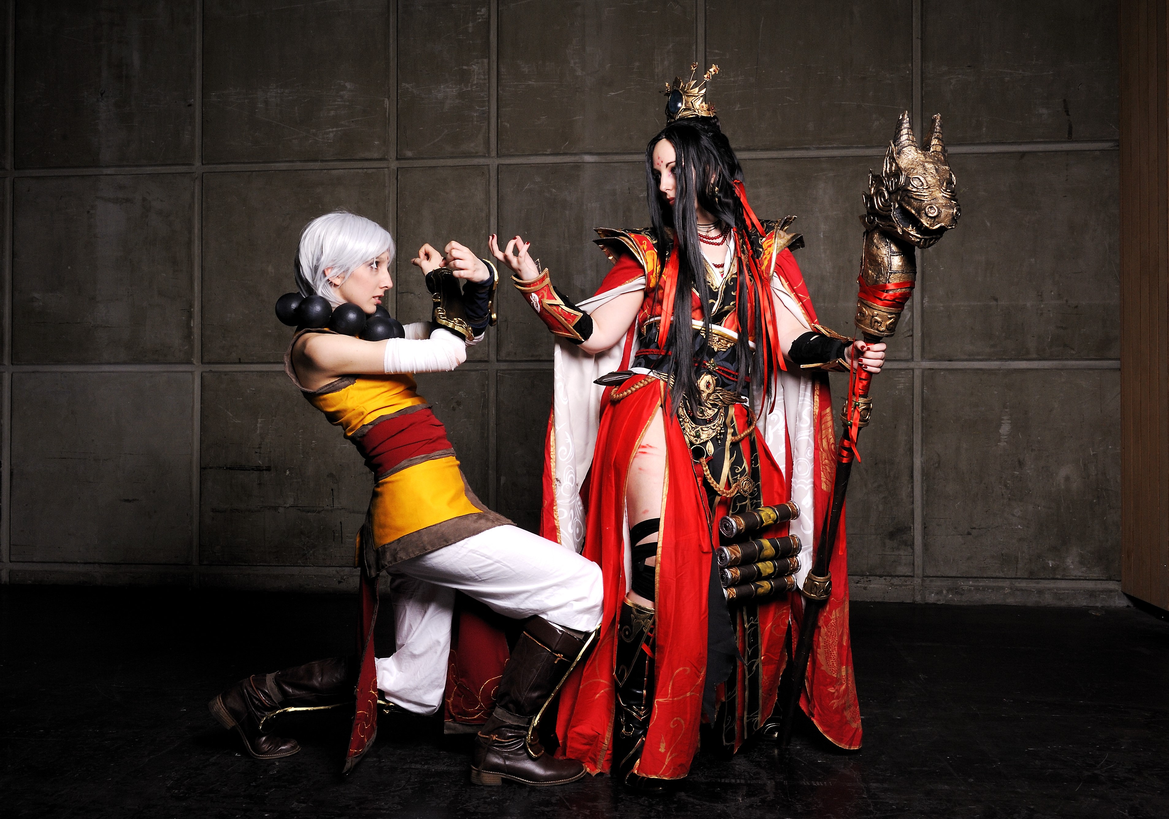 Monk and Wizard from Diablo HD Wallpaper