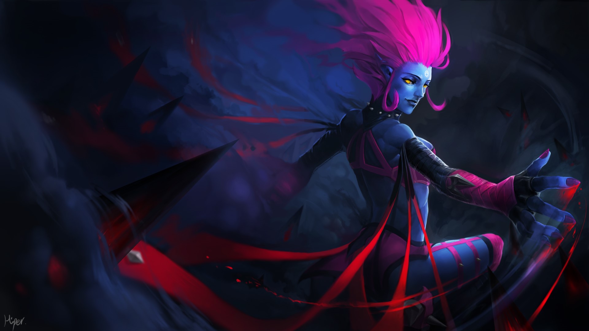 Evelynn from League of Legends HD Wallpaper