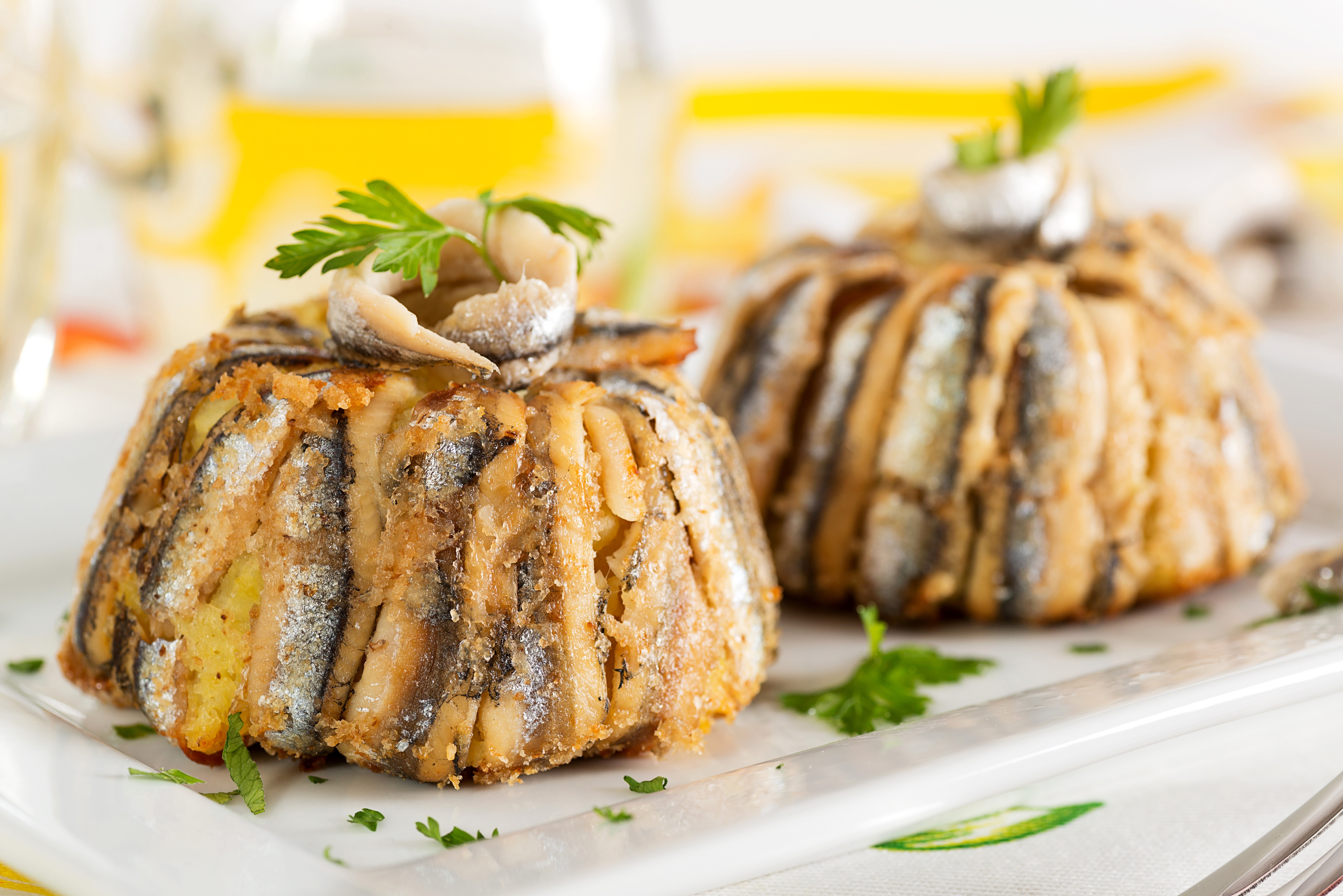 Seafoods Fish Food HD Wallpaper