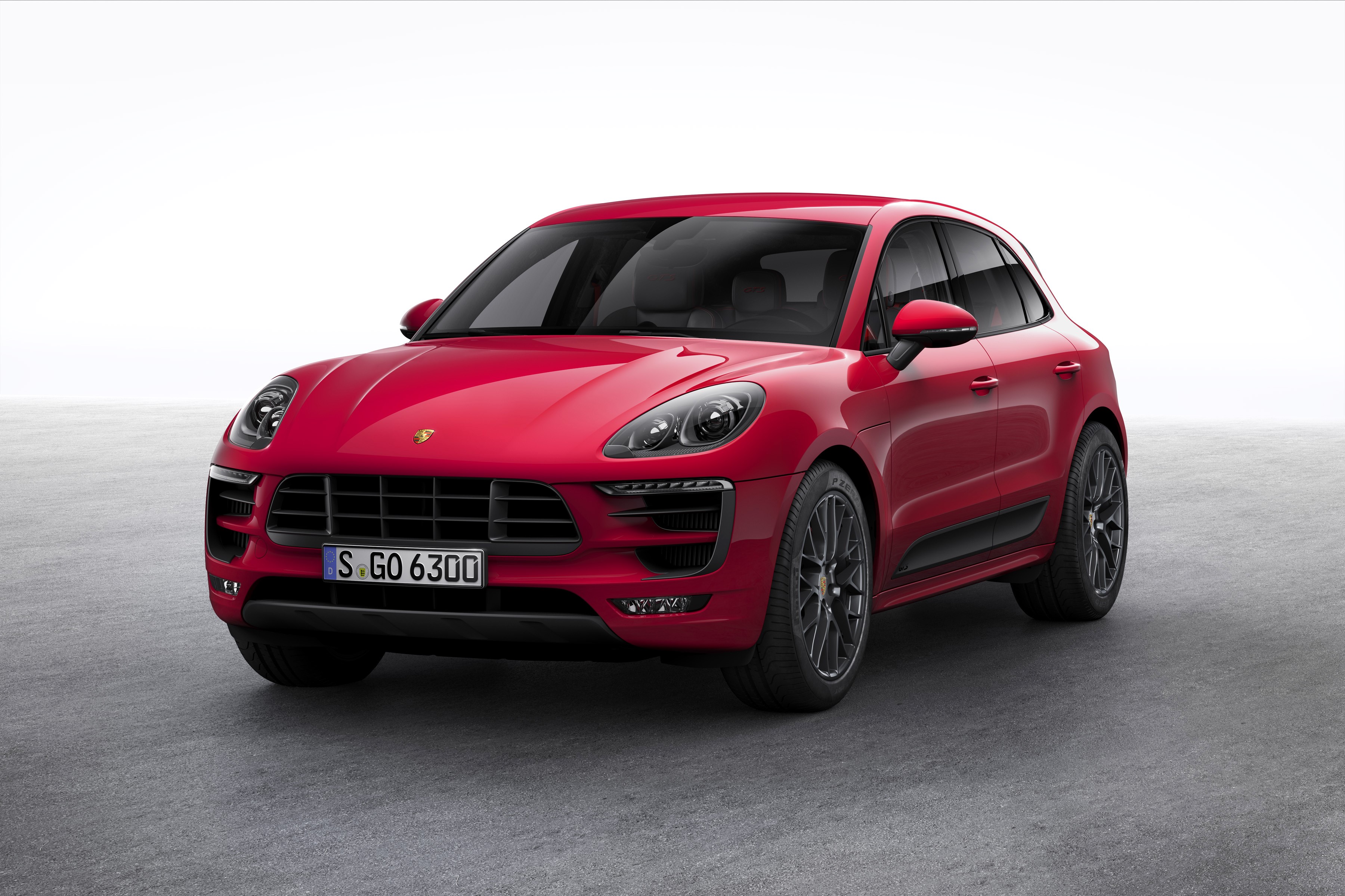 Red 2015 Porsche Macan GTS HD Wallpaper