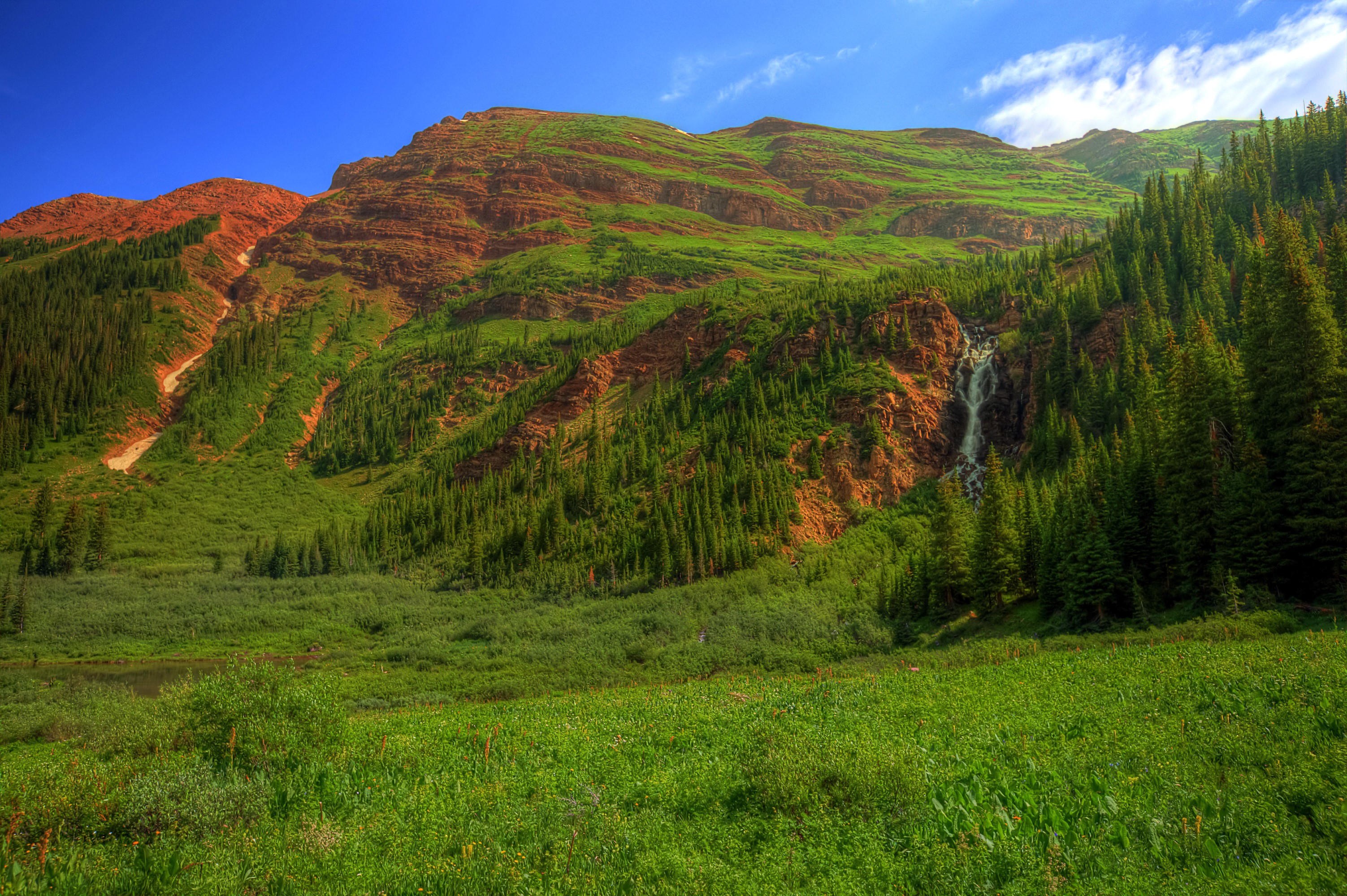 Maroon Bells, Colorado, USA HD Wallpaper