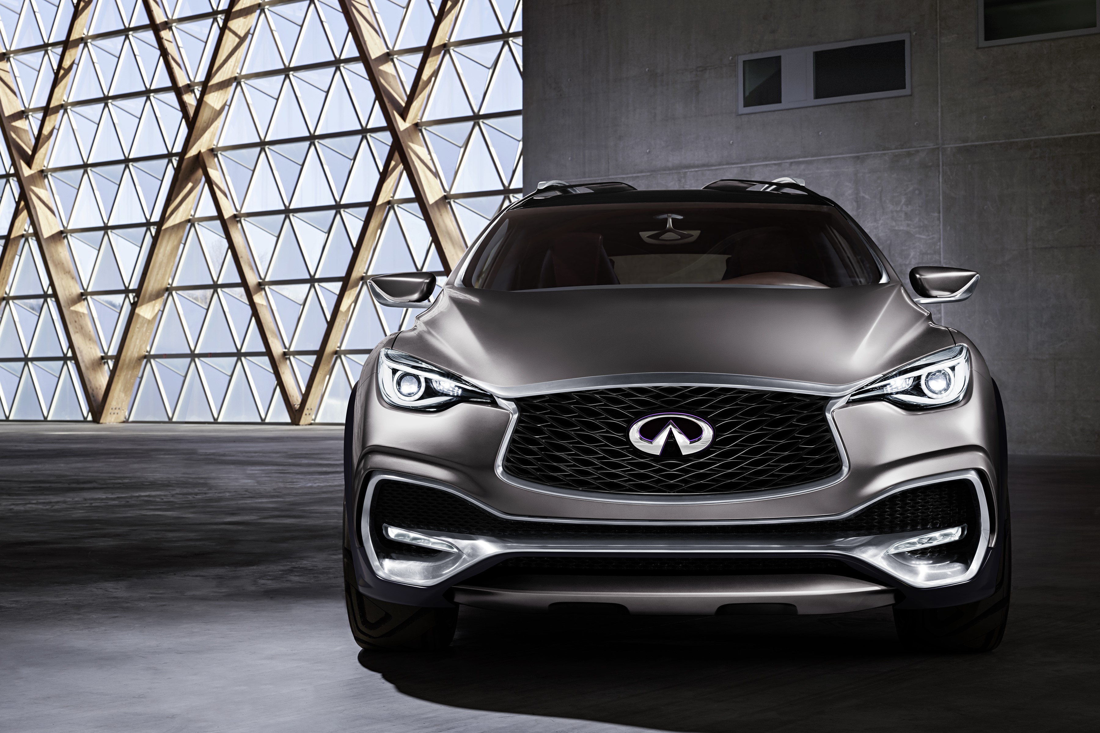Infiniti QX30 Concept front view HD Wallpaper