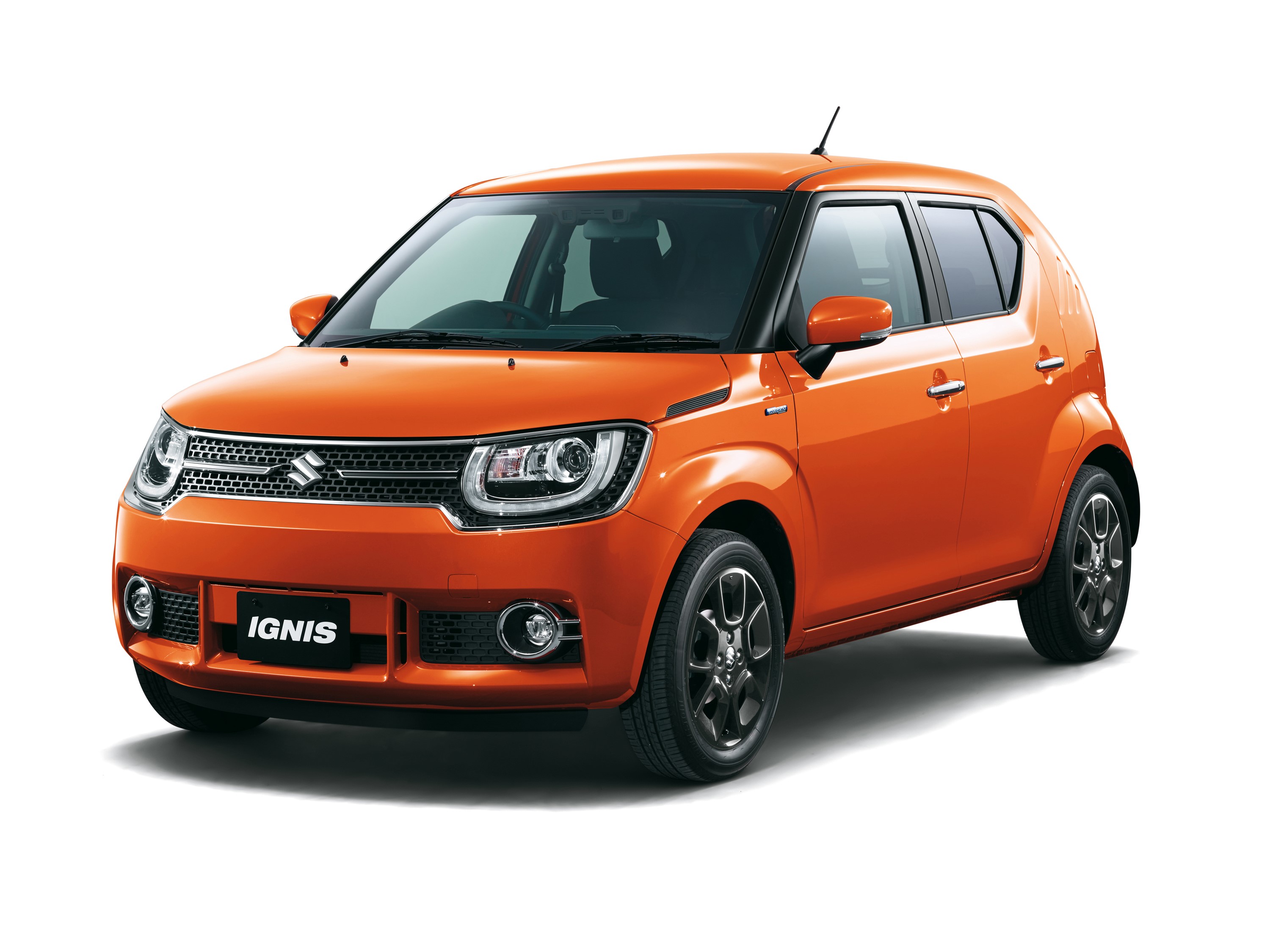 Orange Suzuki Ignis HD Wallpaper