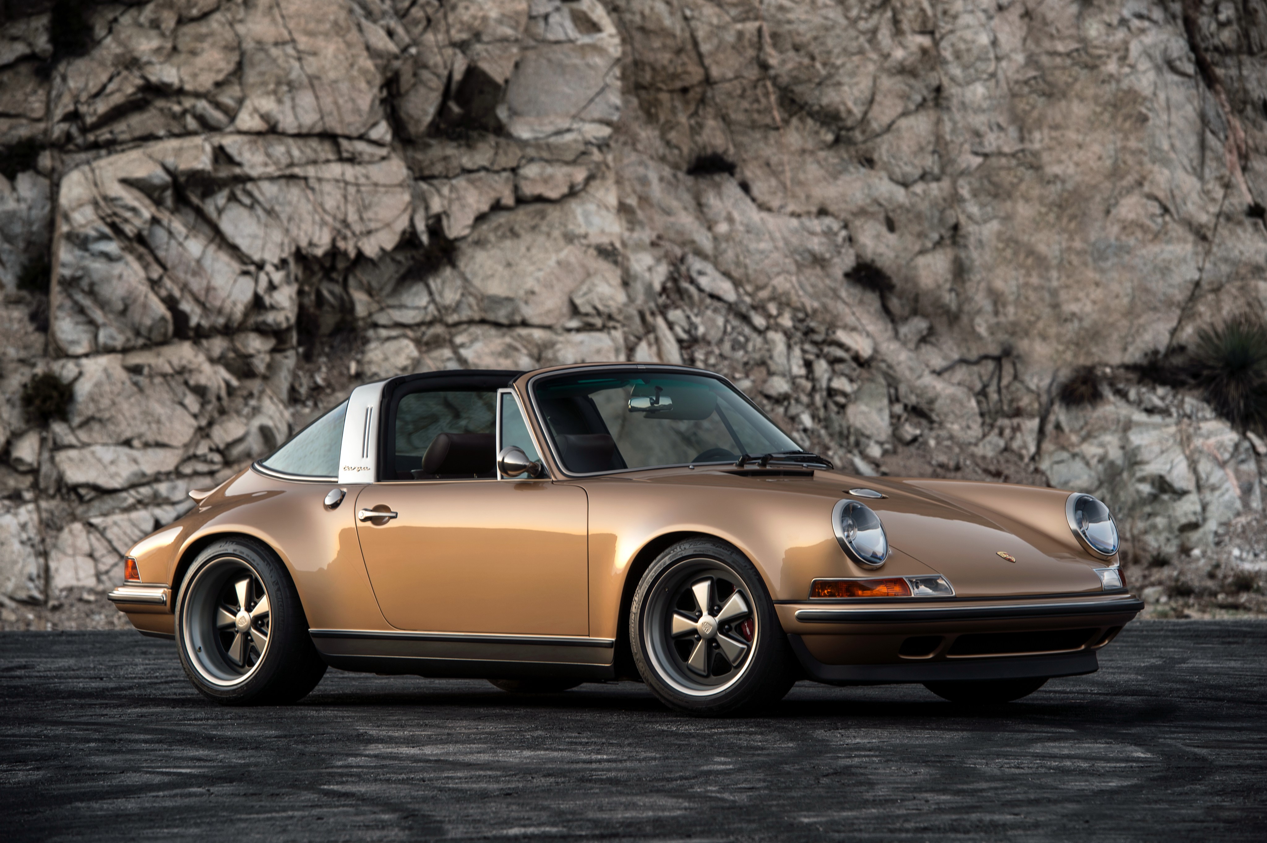 2015 Singer 911 Targa Porsche HD Wallpaper