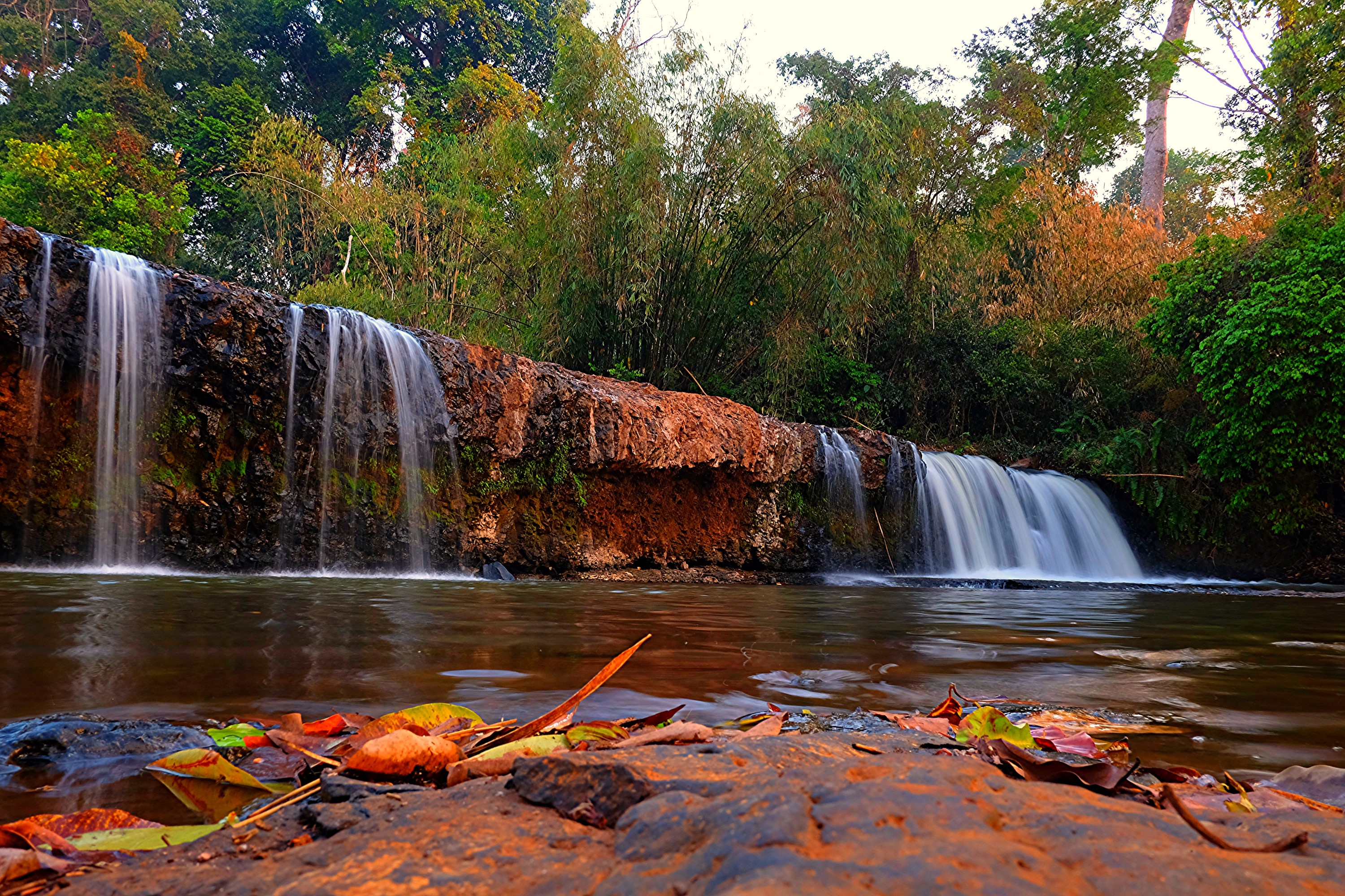 Banlung Waterfalls in Cambodia HD Wallpaper