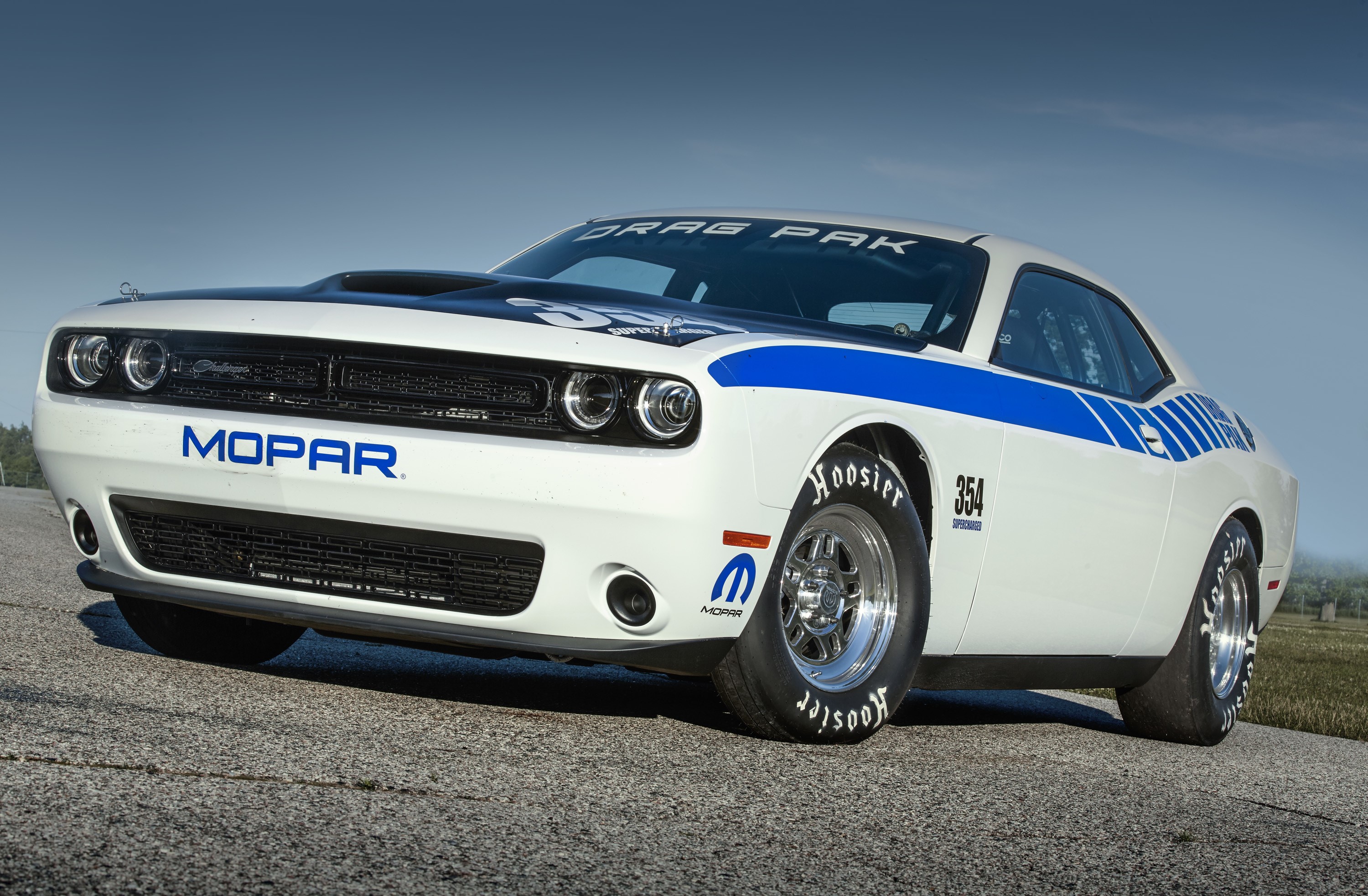 2015 Mopar Challenger Supercharged Hemi Drag Pak HD Wallpaper