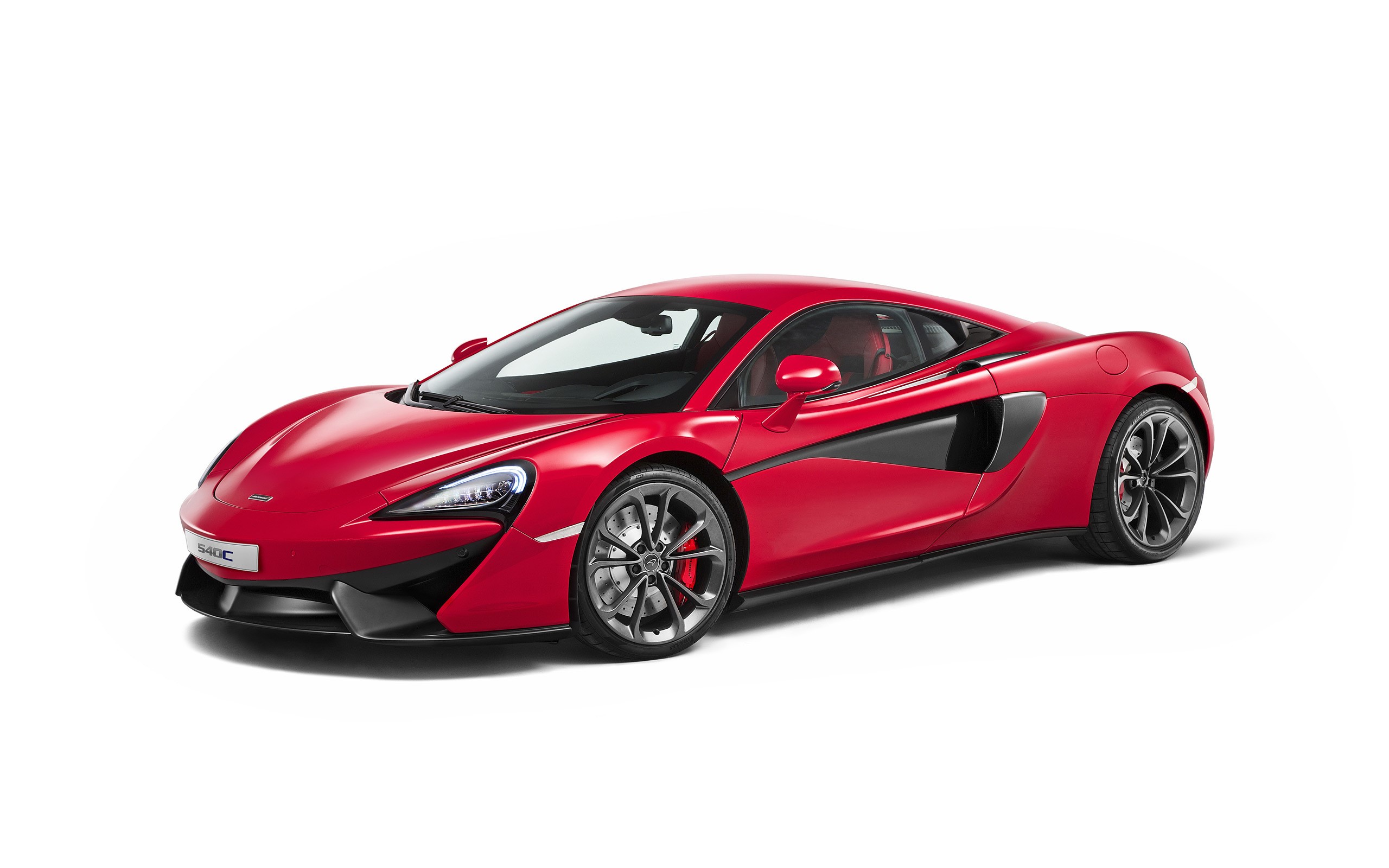 Red McLaren 540C Coupe HD Wallpaper