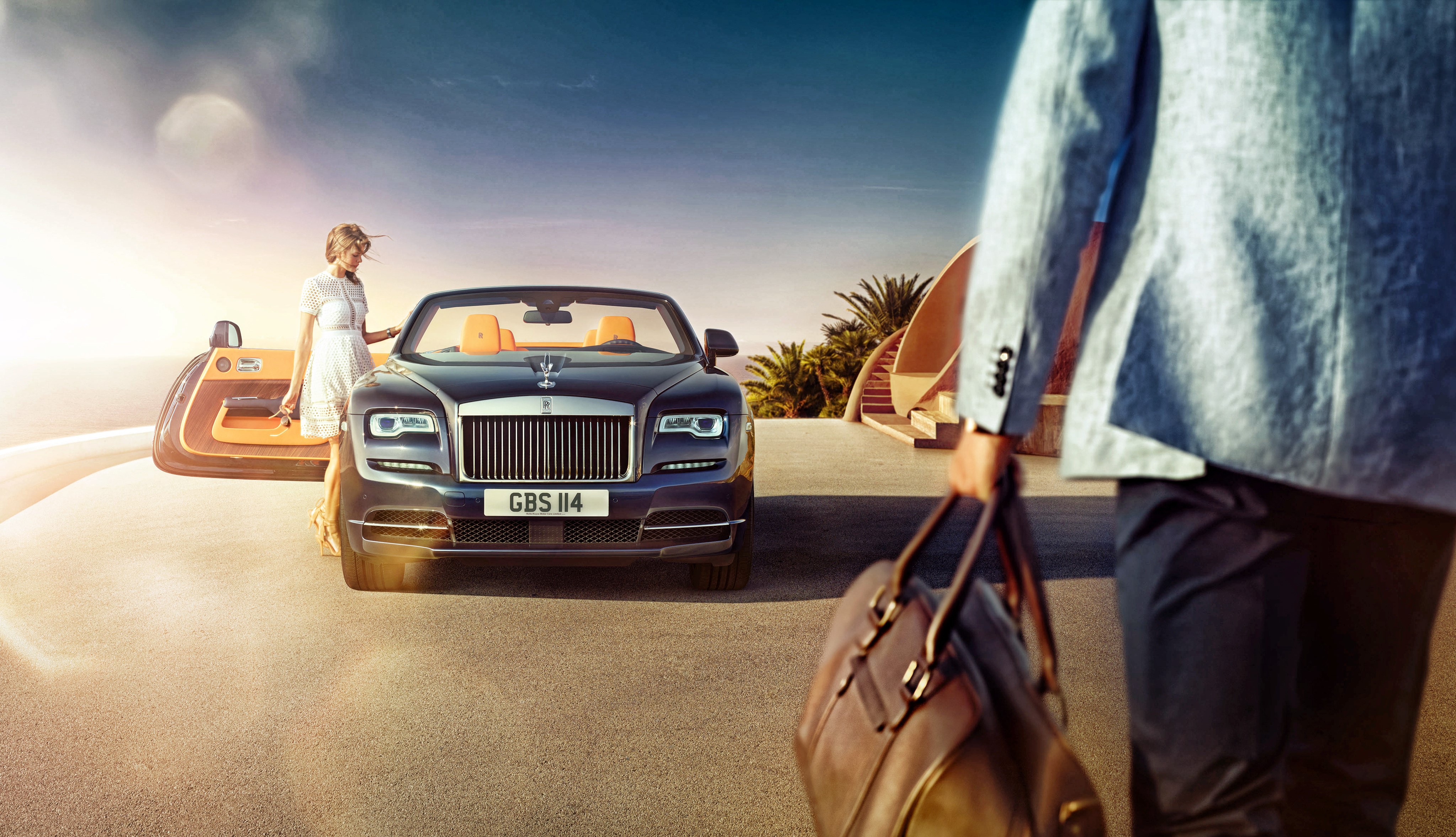 Rolls-Royce 2015 Dawn Convertible HD Wallpaper
