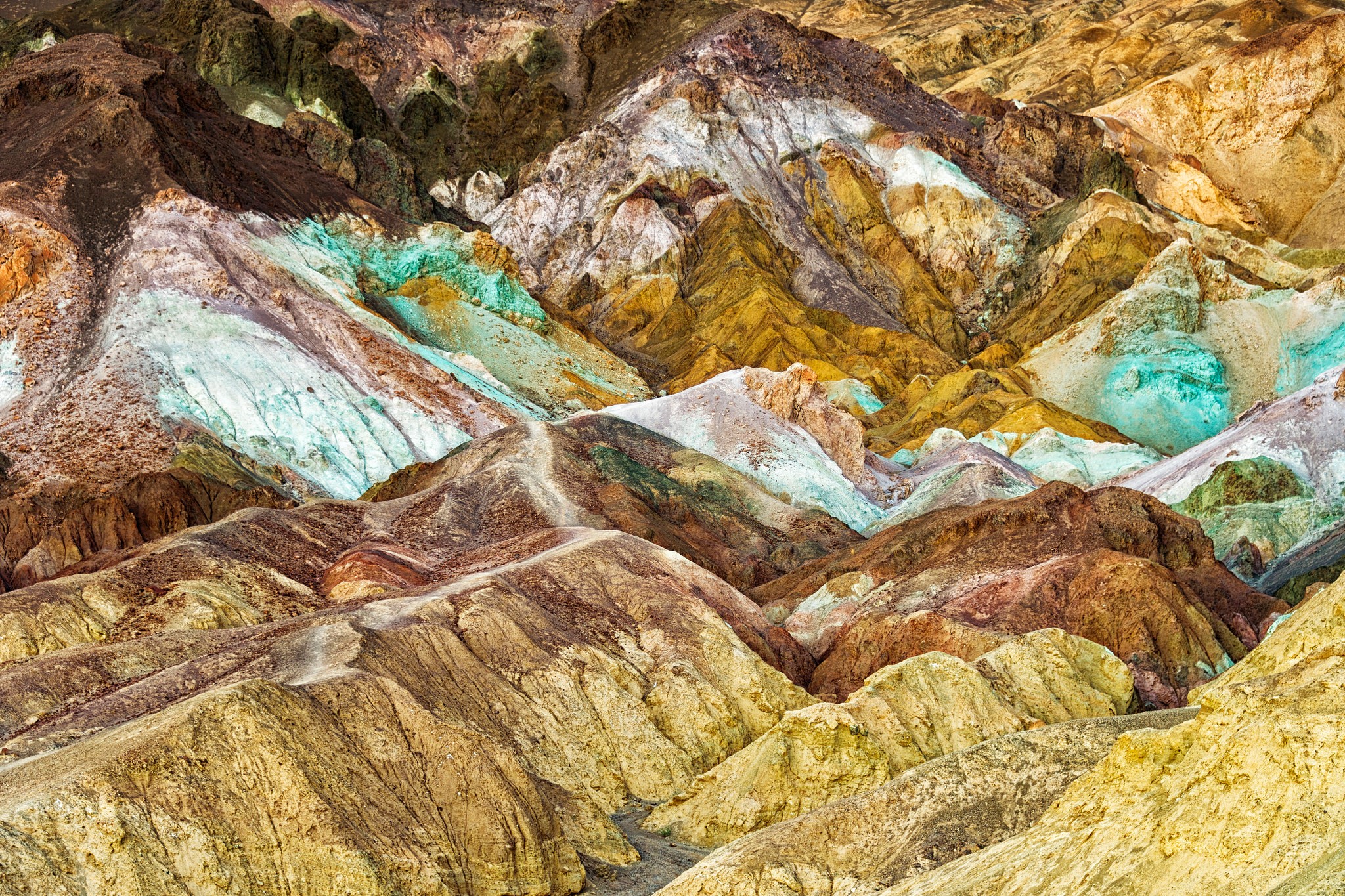 Artist's Palette, Death Valley National Park HD Wallpaper