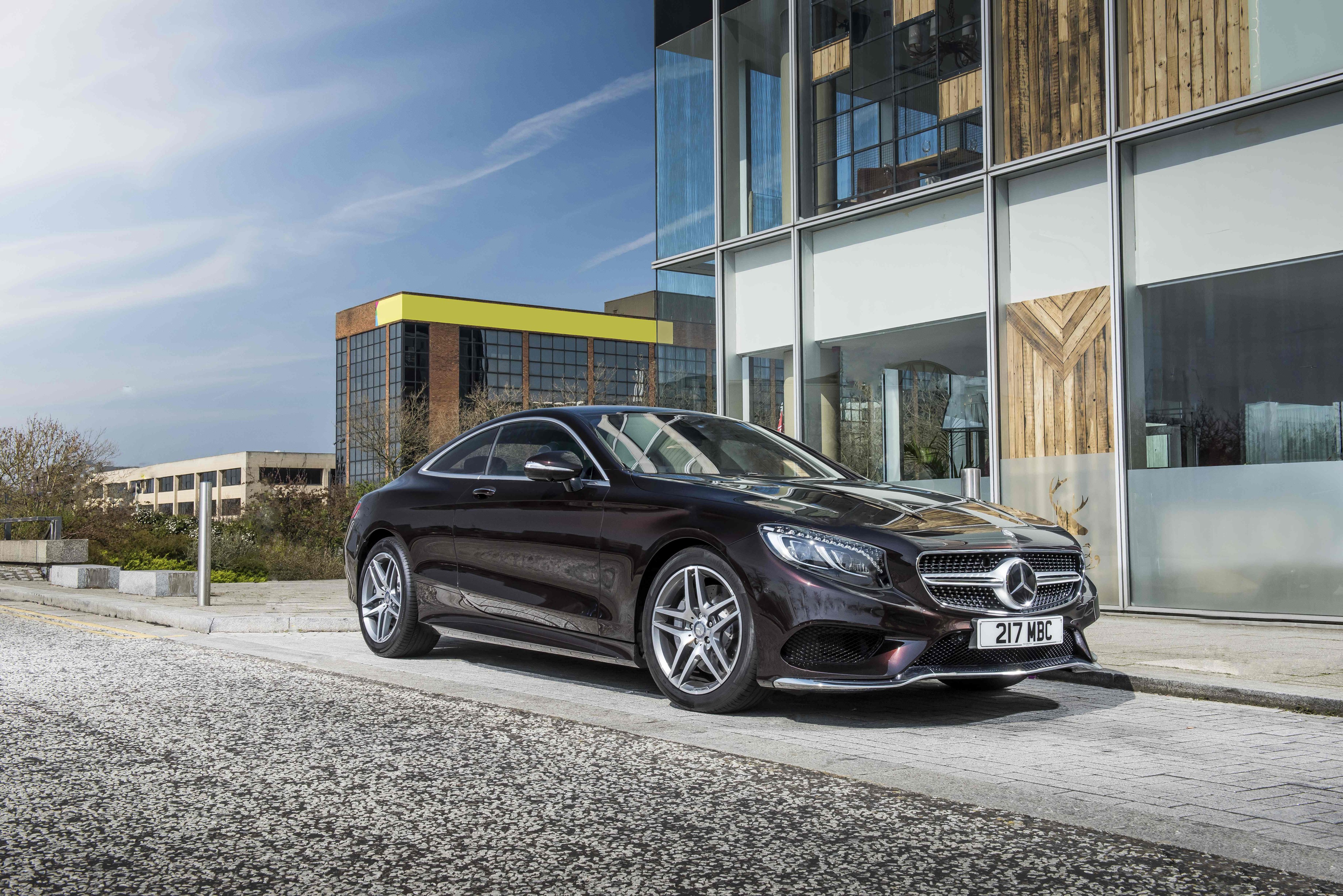 4K 2015 Mercedes-Benz AMG S-Class Coupe C217 HD Wallpaper