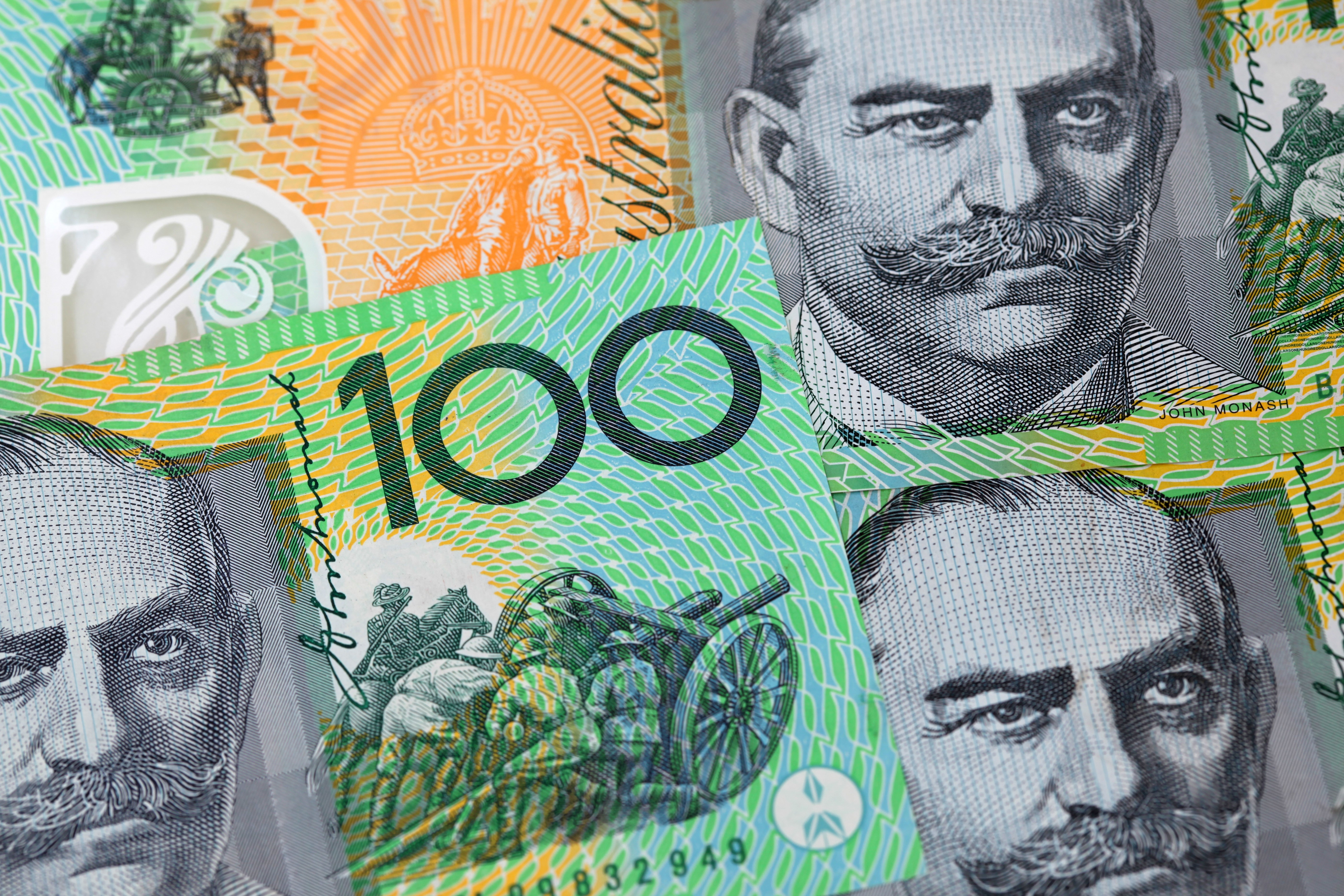Australian 100 Dollar Banknotes with John Monash HD Wallpaper