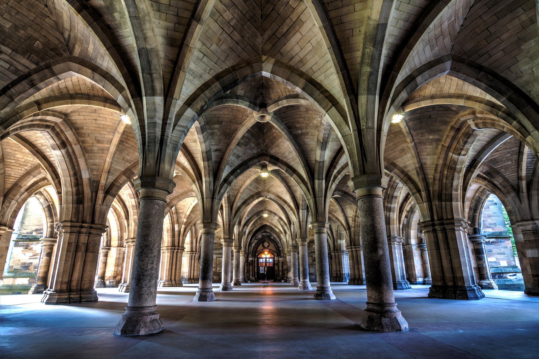 Bute Hall, Glasgow University, Scotland HD Wallpaper