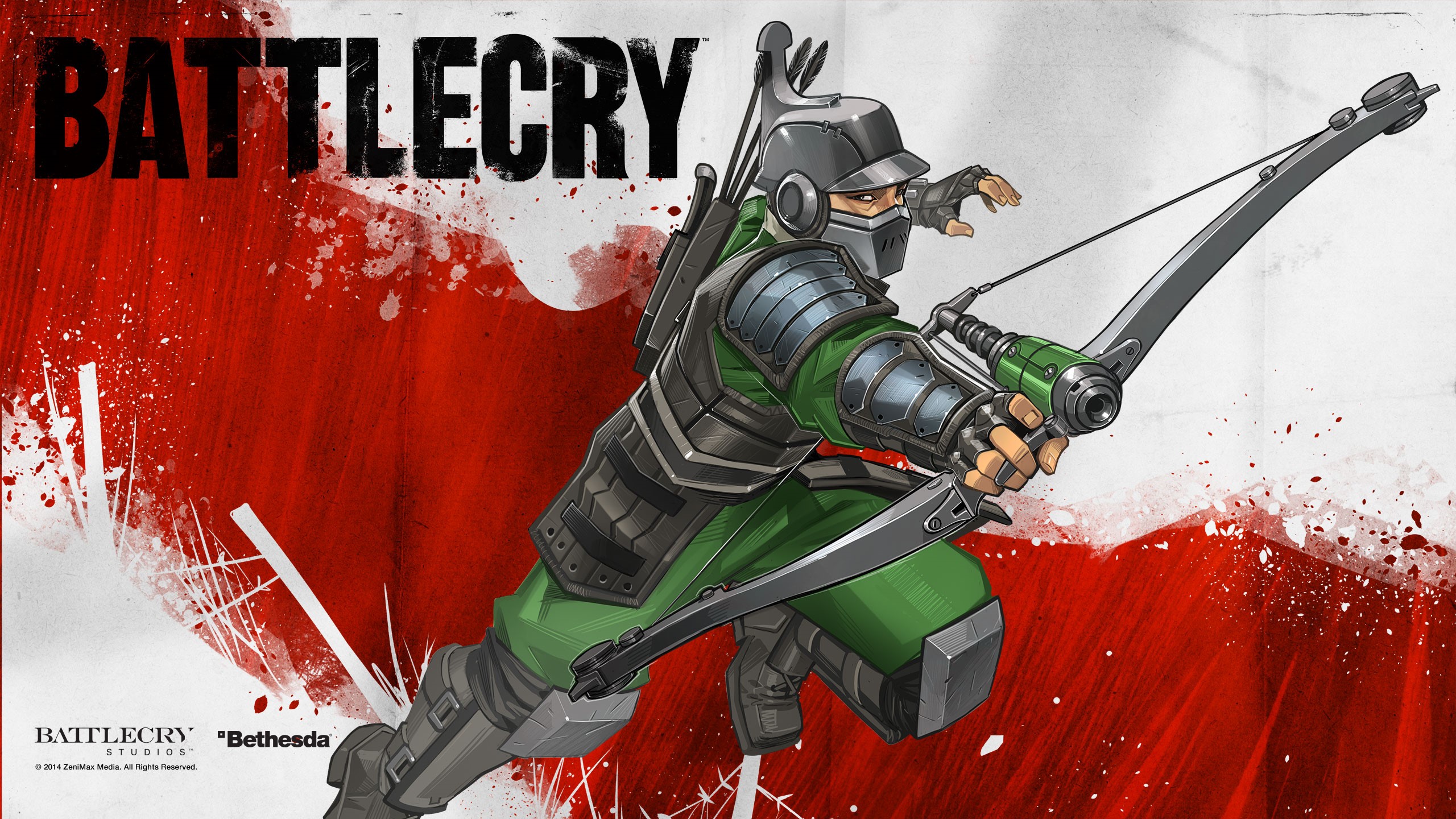 Battlecry: Han Republic Ranger with Bow Weapon HD Wallpaper