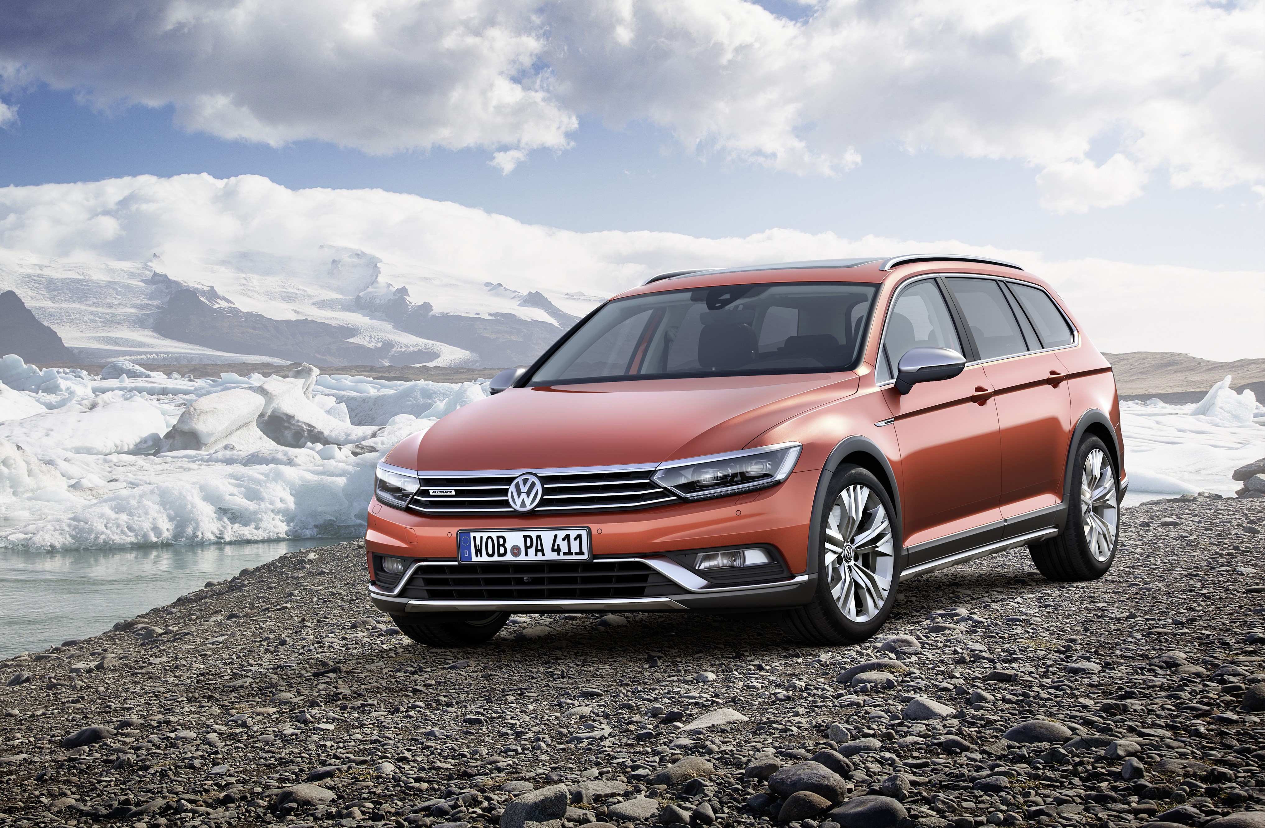 4K 2015 Volkswagen Passat Alltrack B8 HD Wallpaper