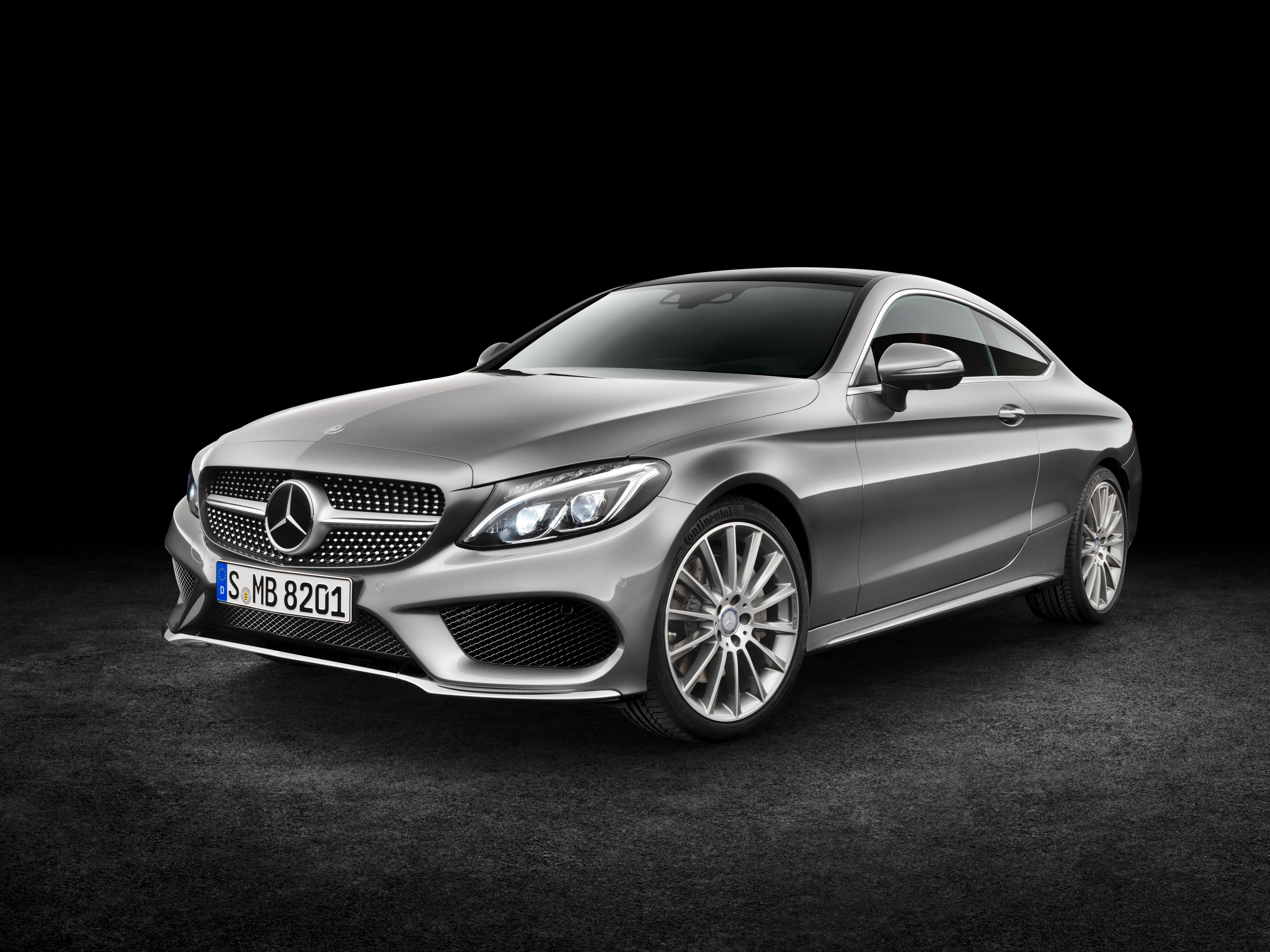 4K Mercedes-Benz AMG C-class Coupe C205 HD Wallpaper