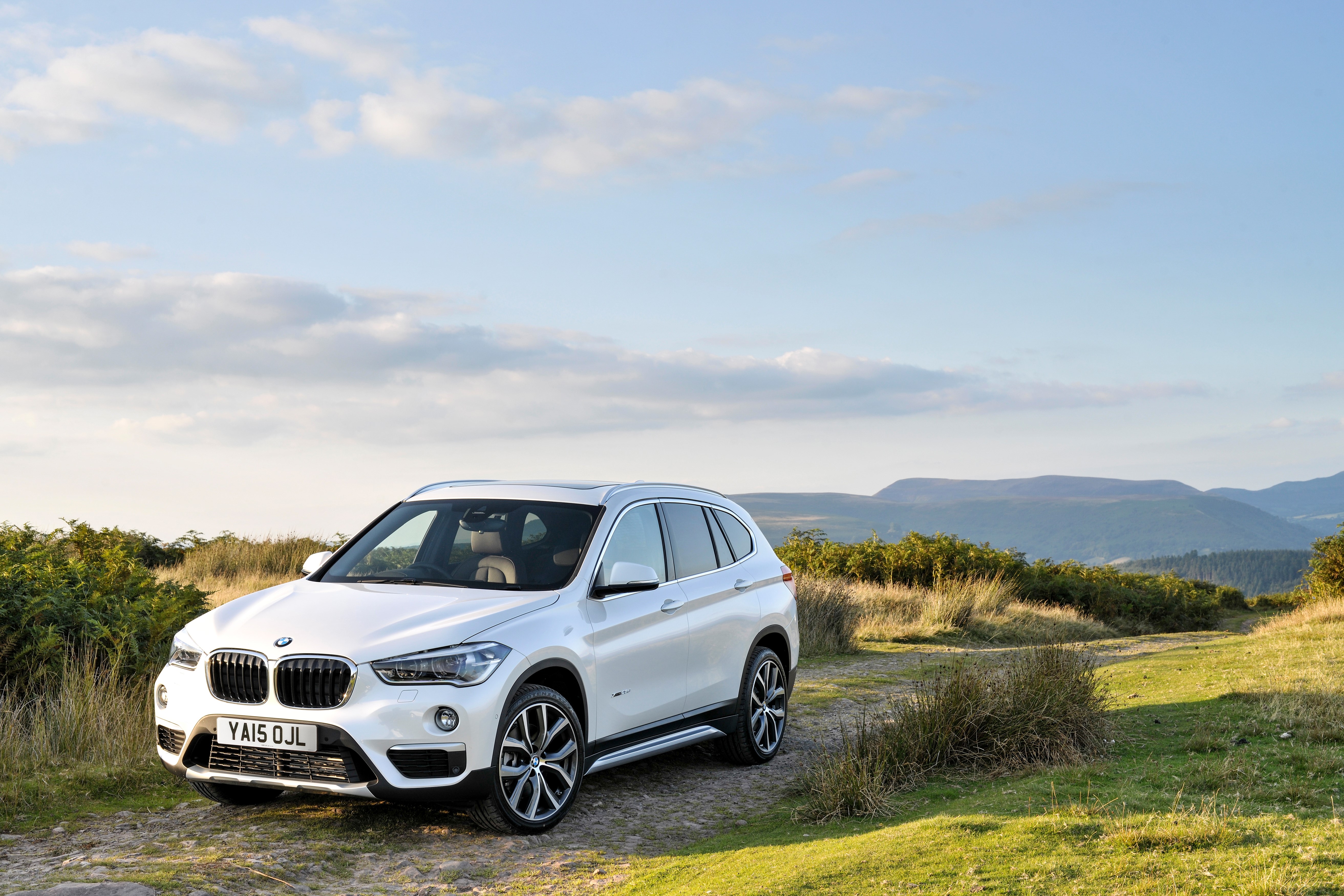 2015 BMW X1 25d xLine in a Landscape HD Wallpaper
