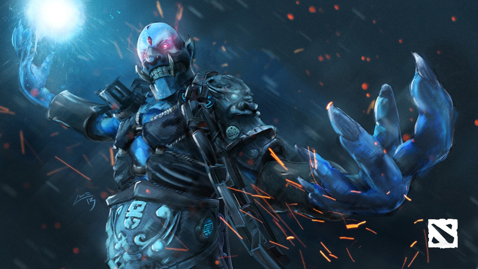 Lich from DOTA 2 HD Wallpaper