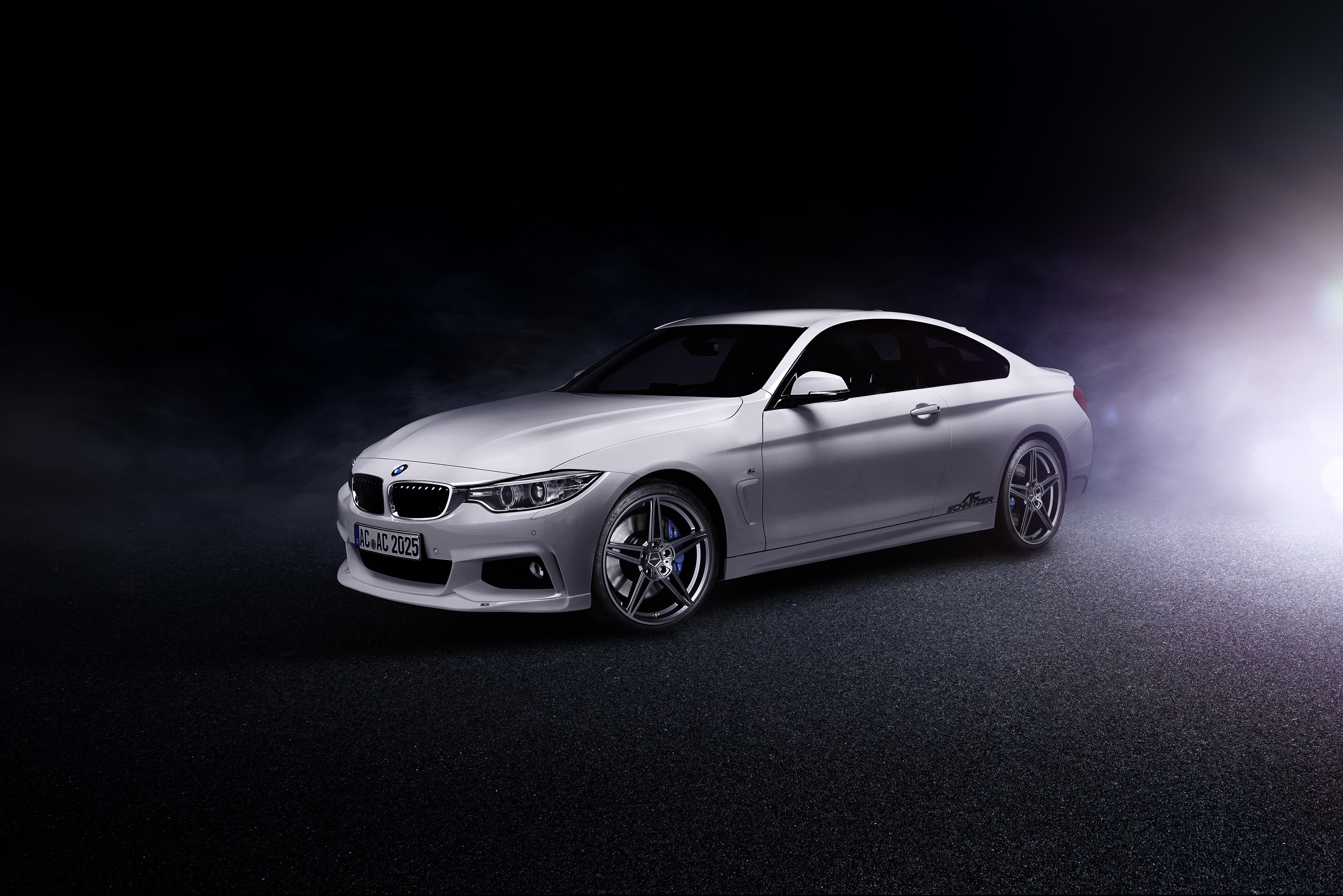 White 2013 AC Schnitzer ACS4 4-Series Coupe F32 BMW HD Wallpaper