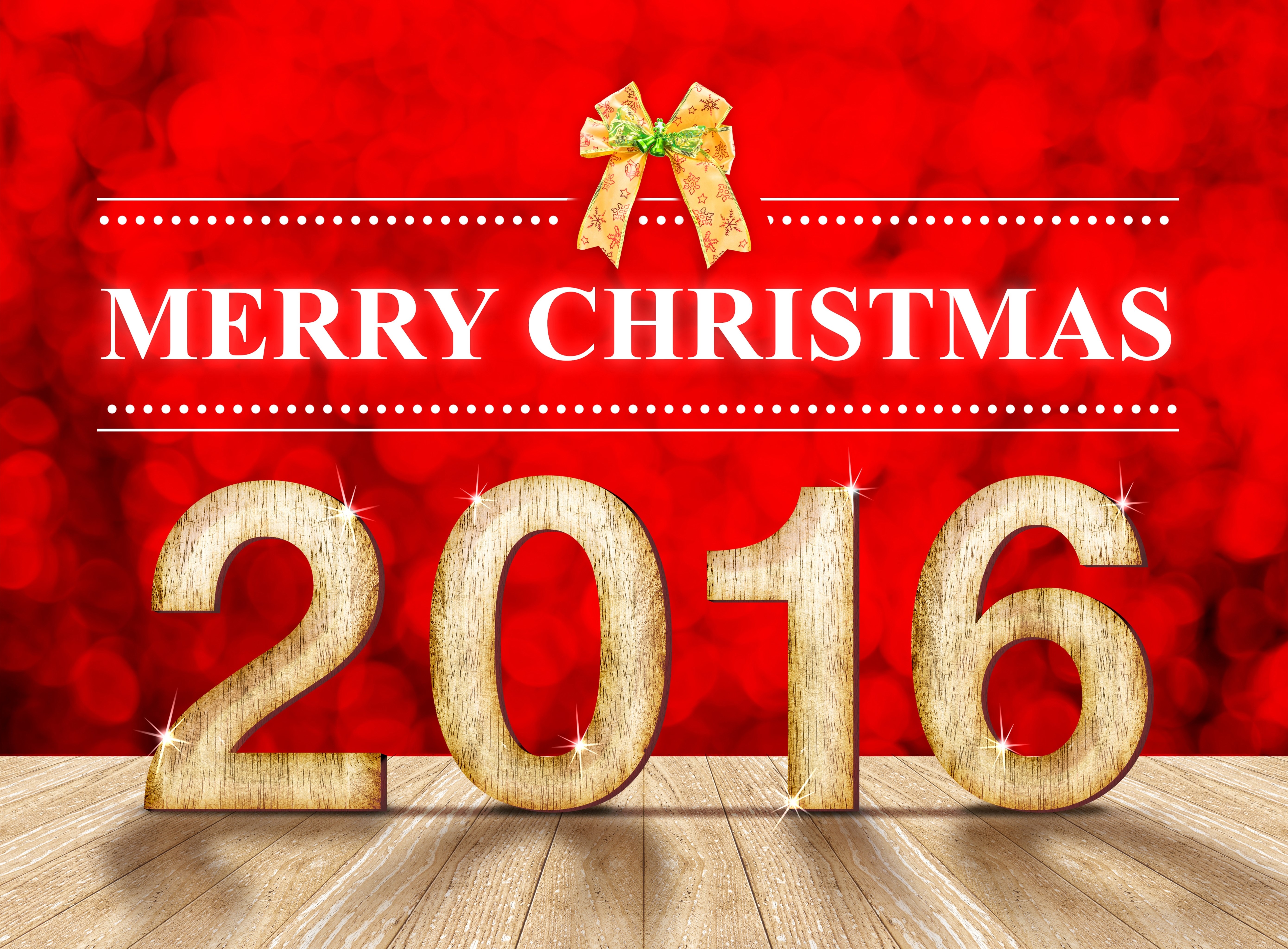 Merry Christmas 2016 HD Wallpaper