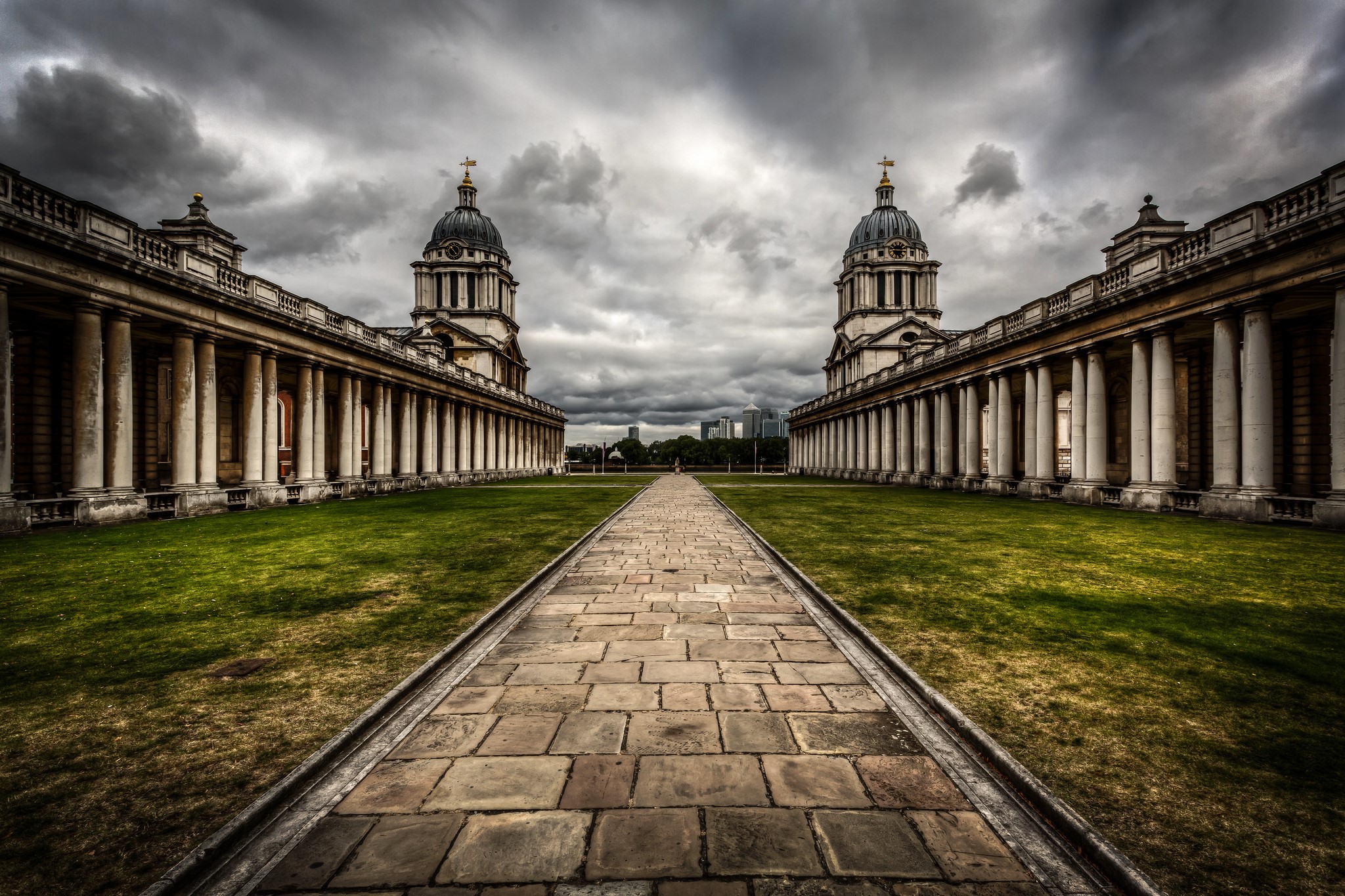 Royal Naval College, Greenwich, London, England HD Wallpaper