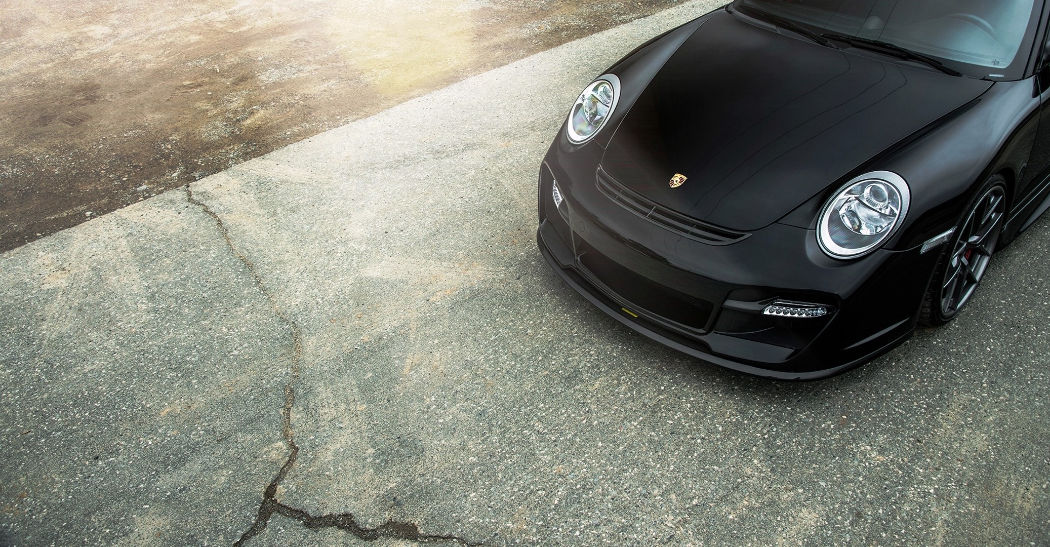 Black Porsche 911 Carrera HD Wallpaper