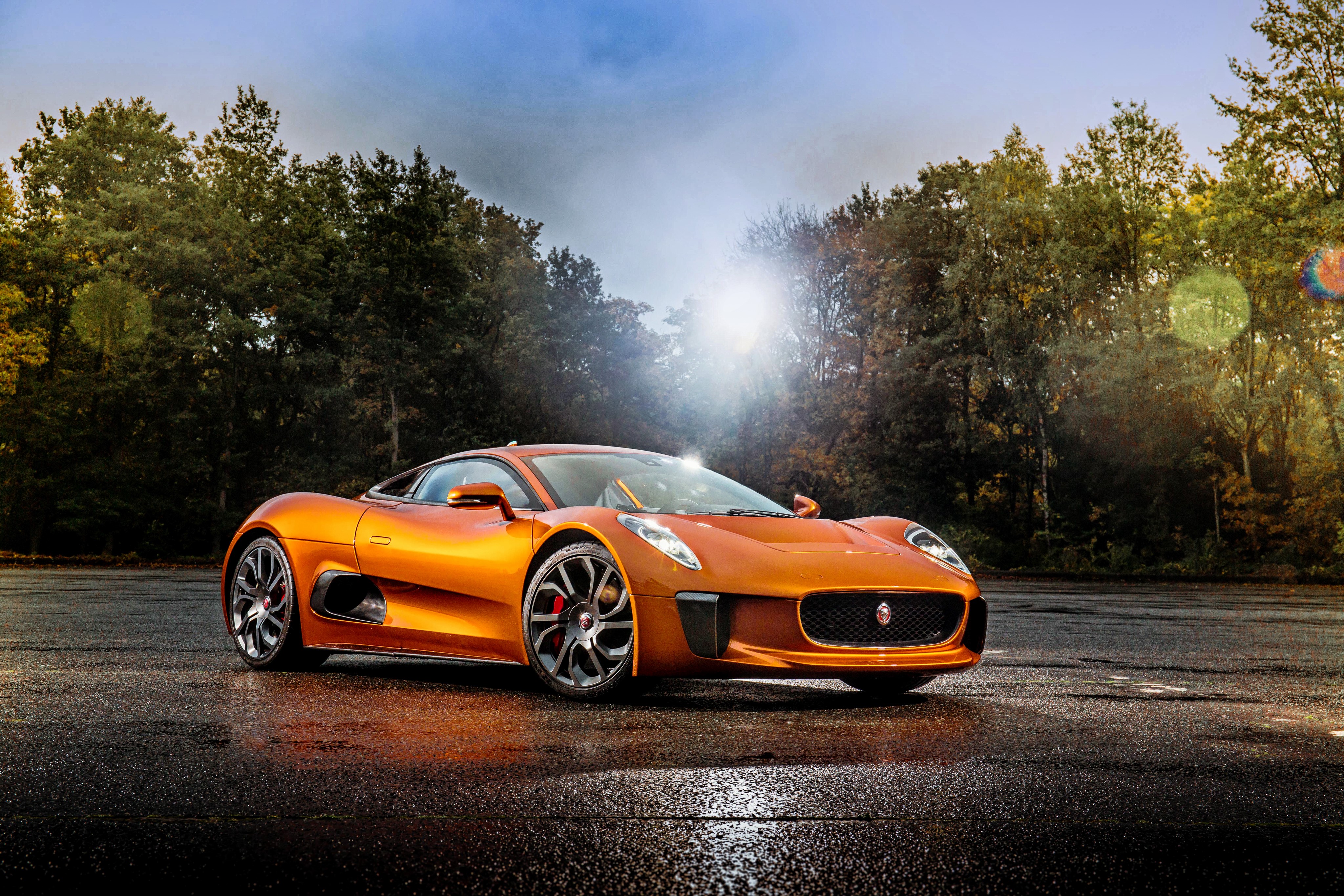 4K Jaguar C-X75 007 Spectre HD Wallpaper