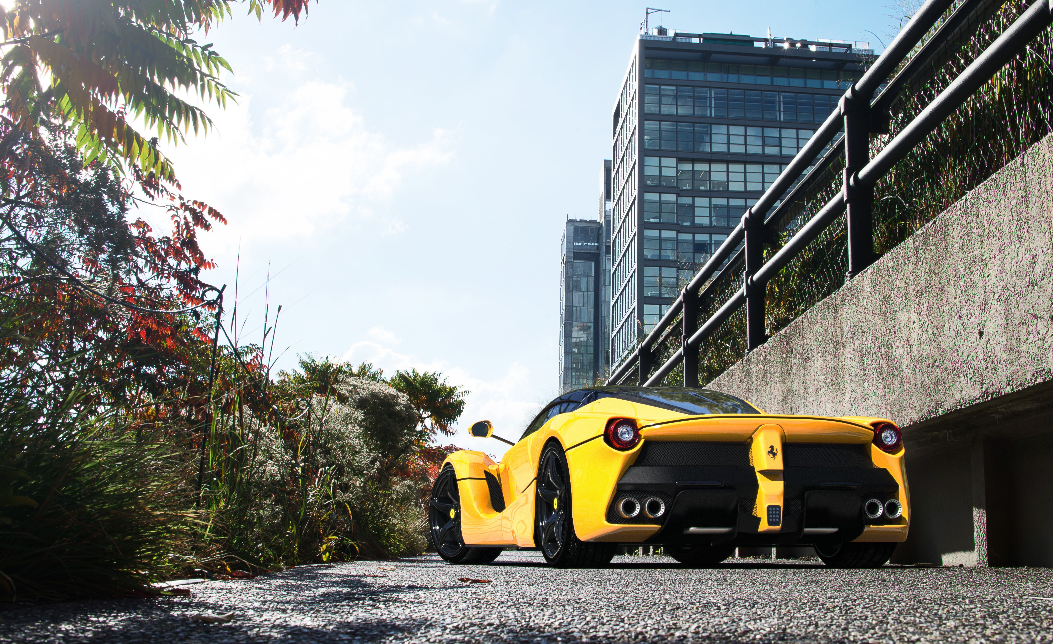 Yellow LaFerrari Supercar HD Wallpaper