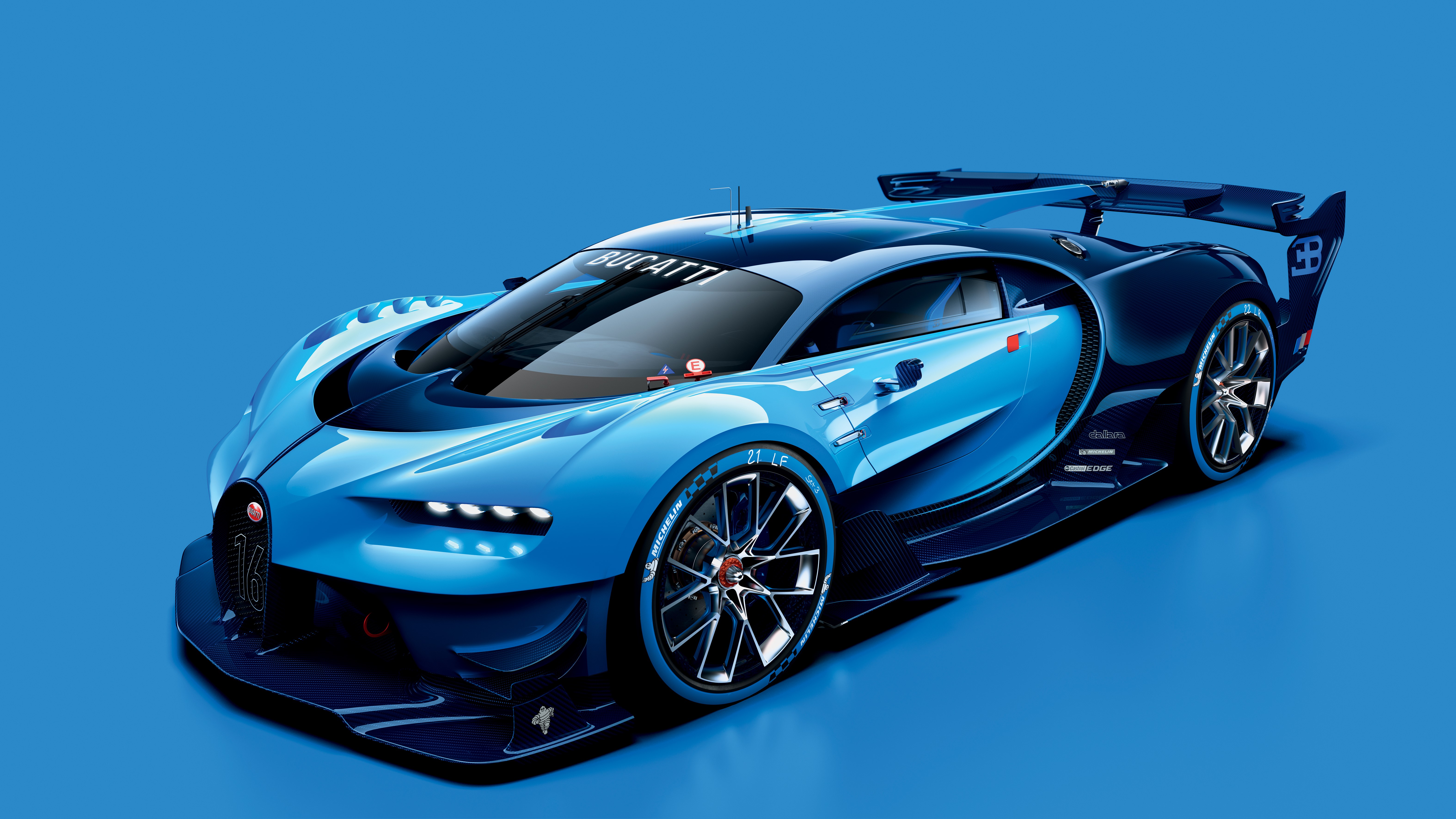 Bugatti Vision Gran Turismo Concept Car HD Wallpaper