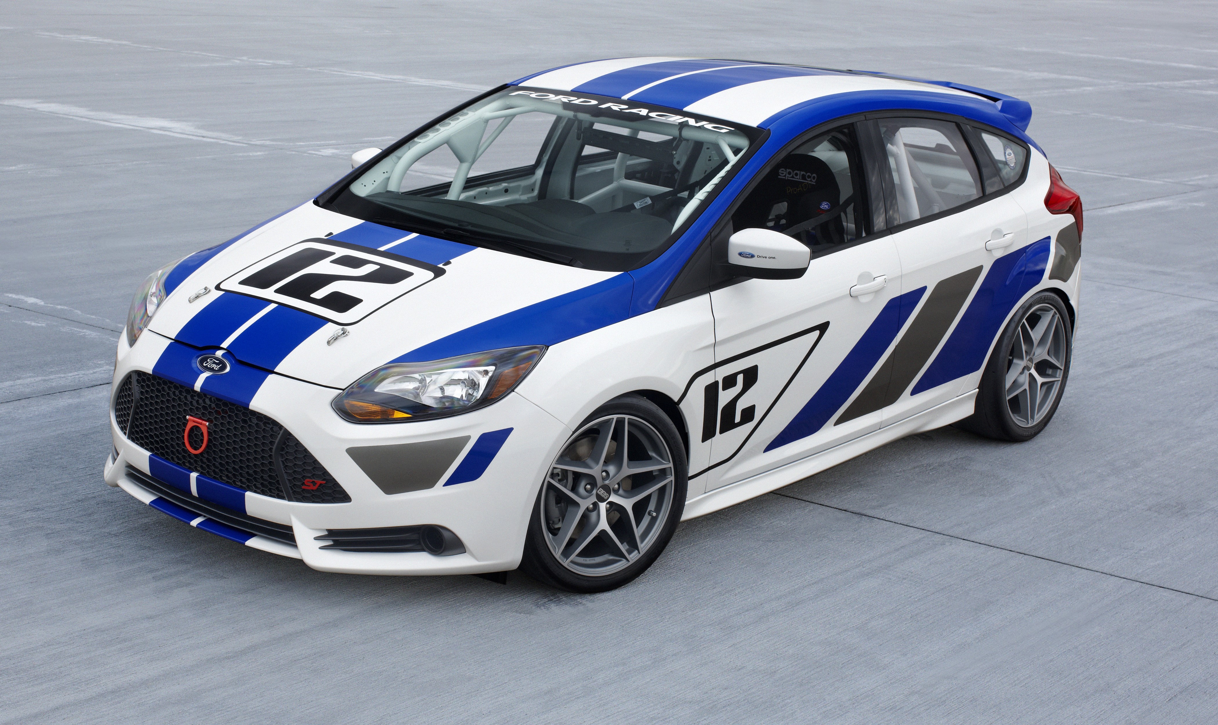 4K 2011 Ford Focus ST-R race car HD Wallpaper