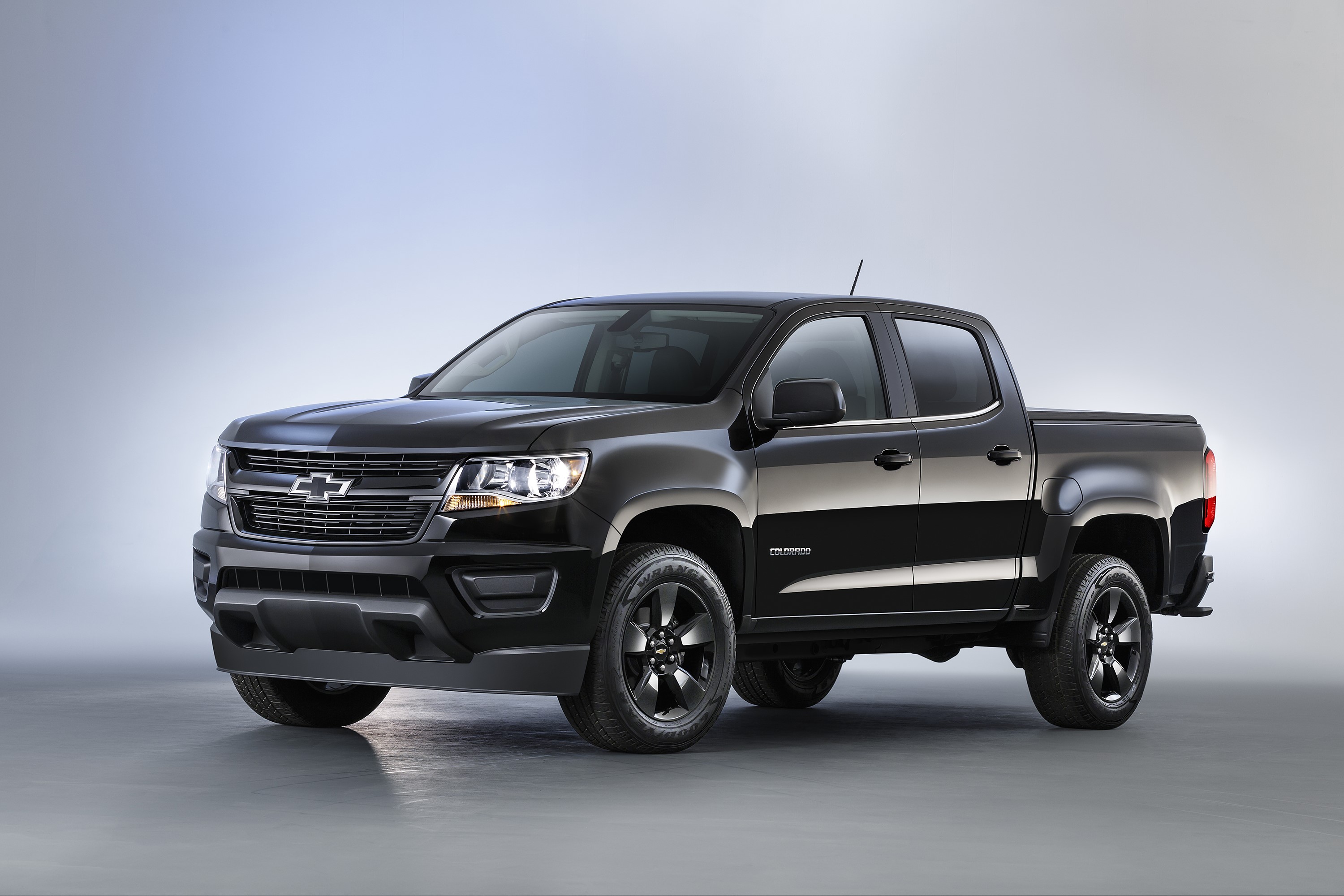 Black Chevrolet Colorado LT Midnight Crew Cab Truck HD Wallpaper