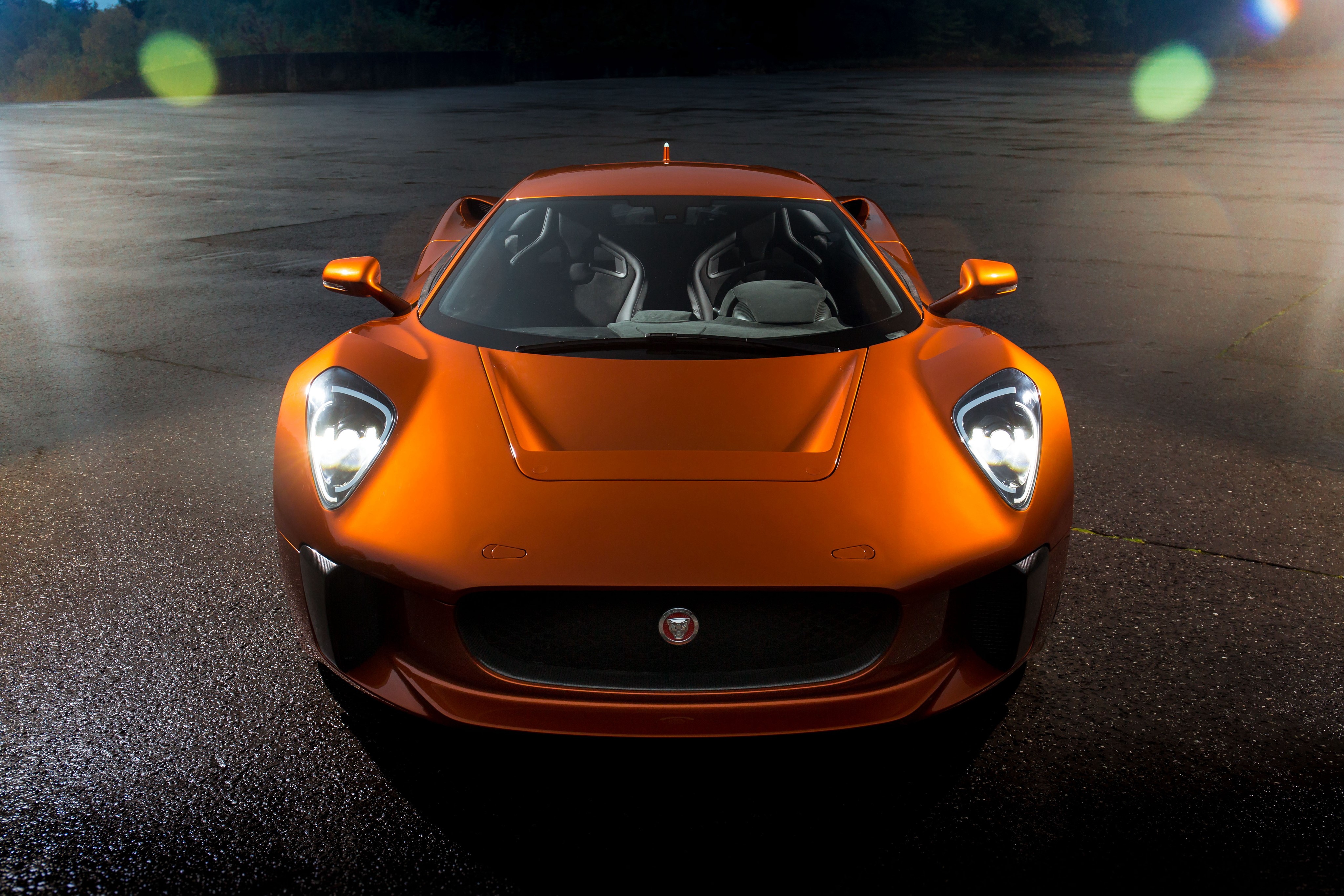 Jaguar C-X75 Front View HD Wallpaper