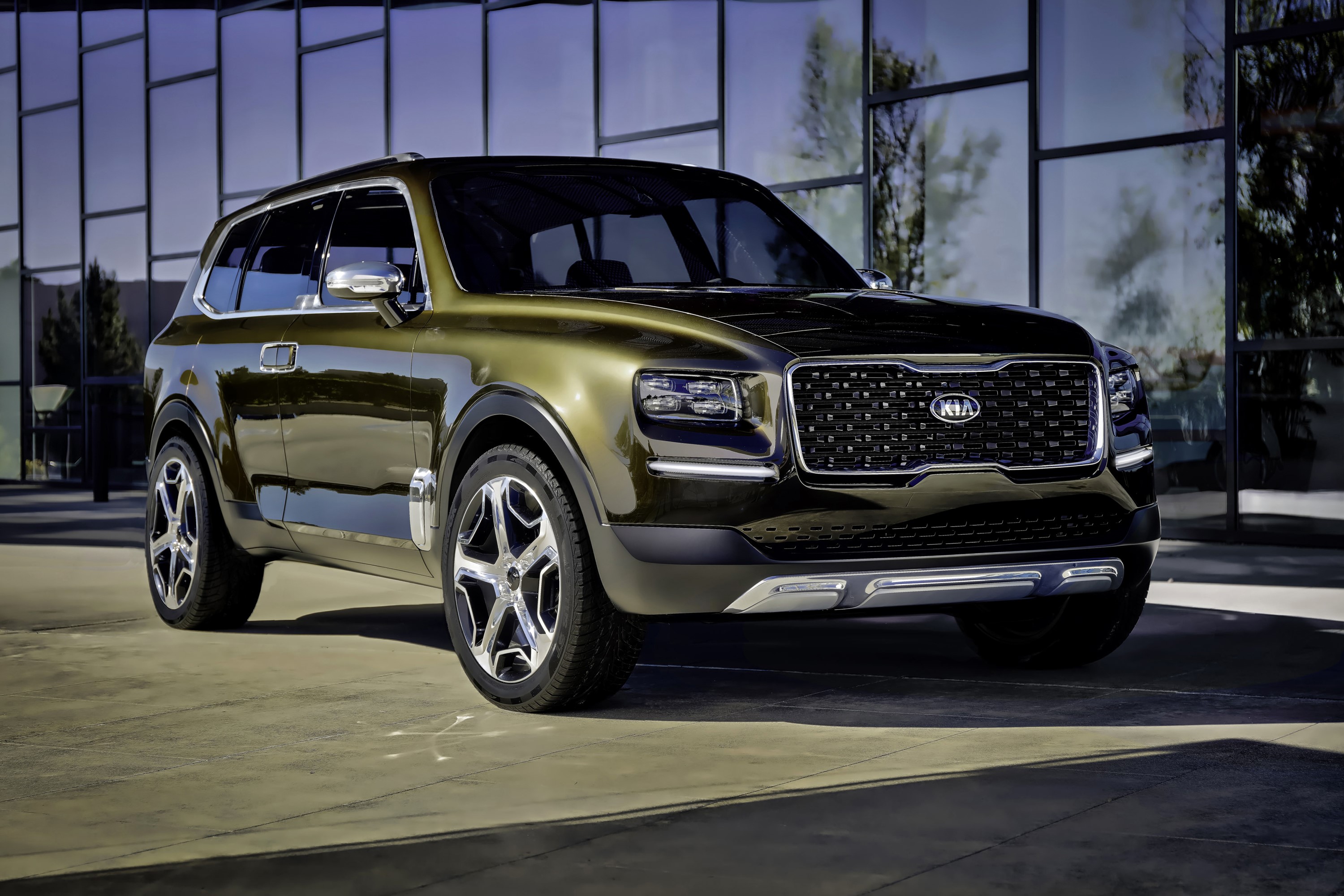 2016 Kia Telluride concept car HD Wallpaper