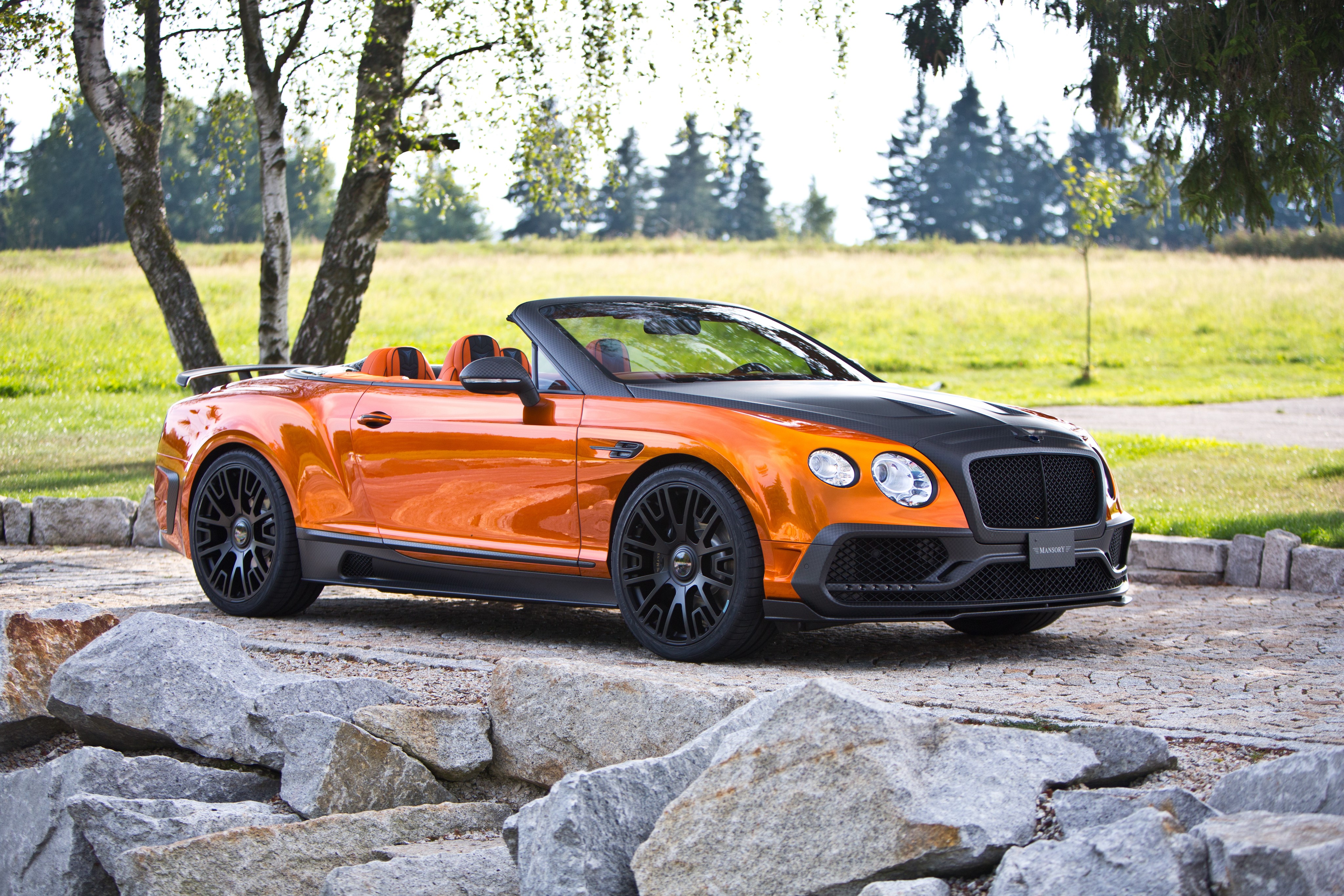4K 2015 Mansory Continental GTC Bentley Cabriolet HD Wallpaper